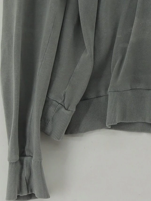 ME+EM Women's Jumper UK 12 Grey Cotton with Elastane Round Neck Pullover - Image 4