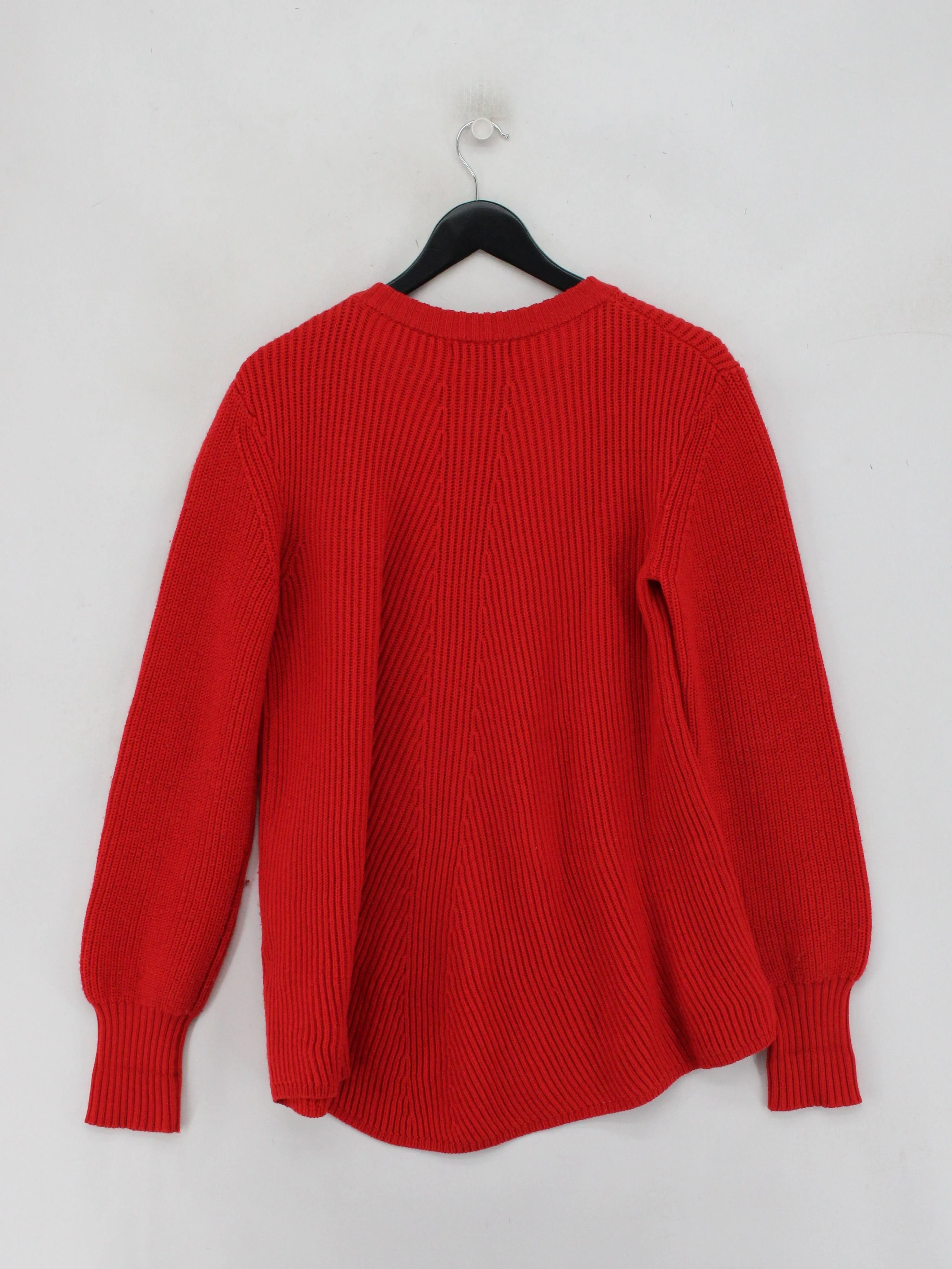 ME+EM Women's Jumper UK 12 Red 100% Wool High Neck Pullover - Image 2