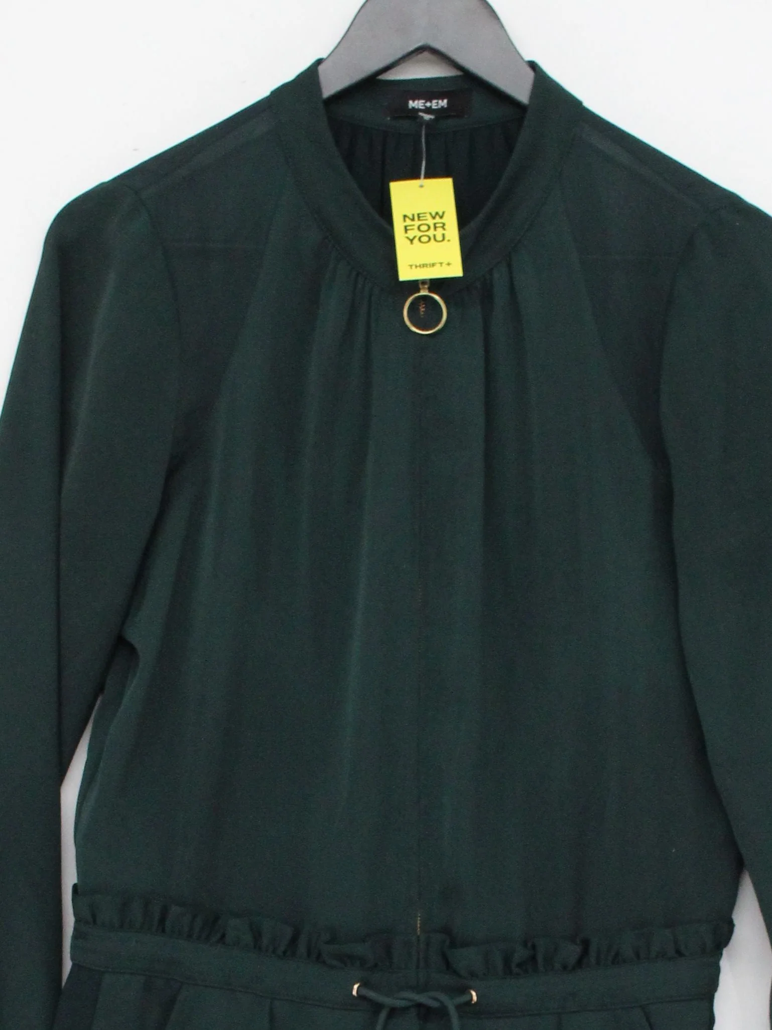 ME+EM Women's Jumpsuit UK 10 Green 100% Other Wide-Leg Jumpsuit - Image 3