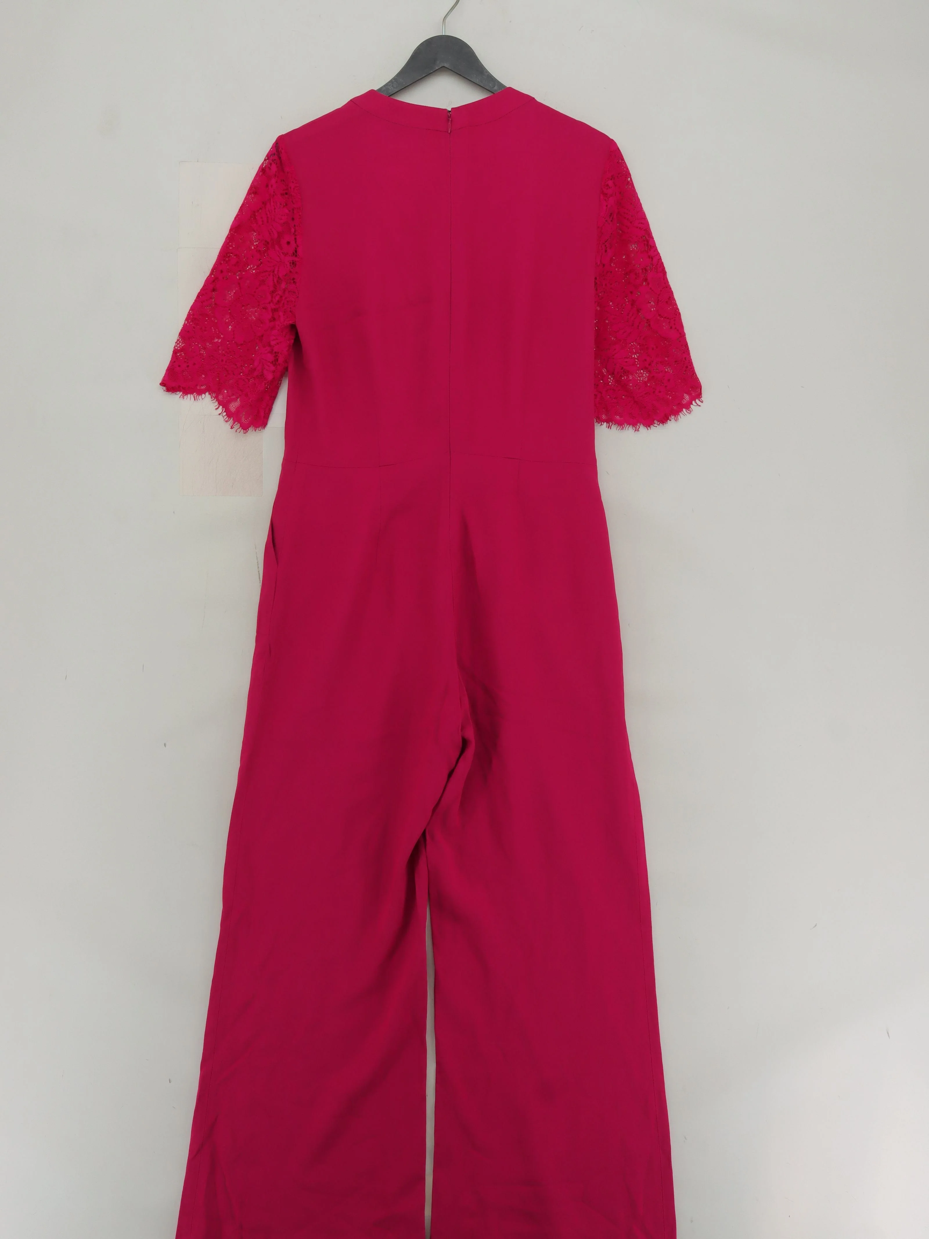 ME+EM Women's Jumpsuit UK 12 Pink 100% Other Wide-Leg Jumpsuit - Image 2