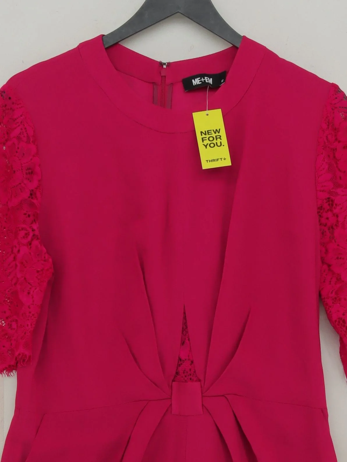 ME+EM Women's Jumpsuit UK 12 Pink 100% Other Wide-Leg Jumpsuit - Image 3