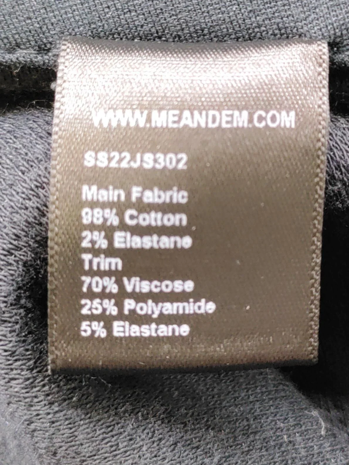 ME+EM Women's Midi Skirt UK 16 Black Cotton with Elastane Midi A-Line - Image 6