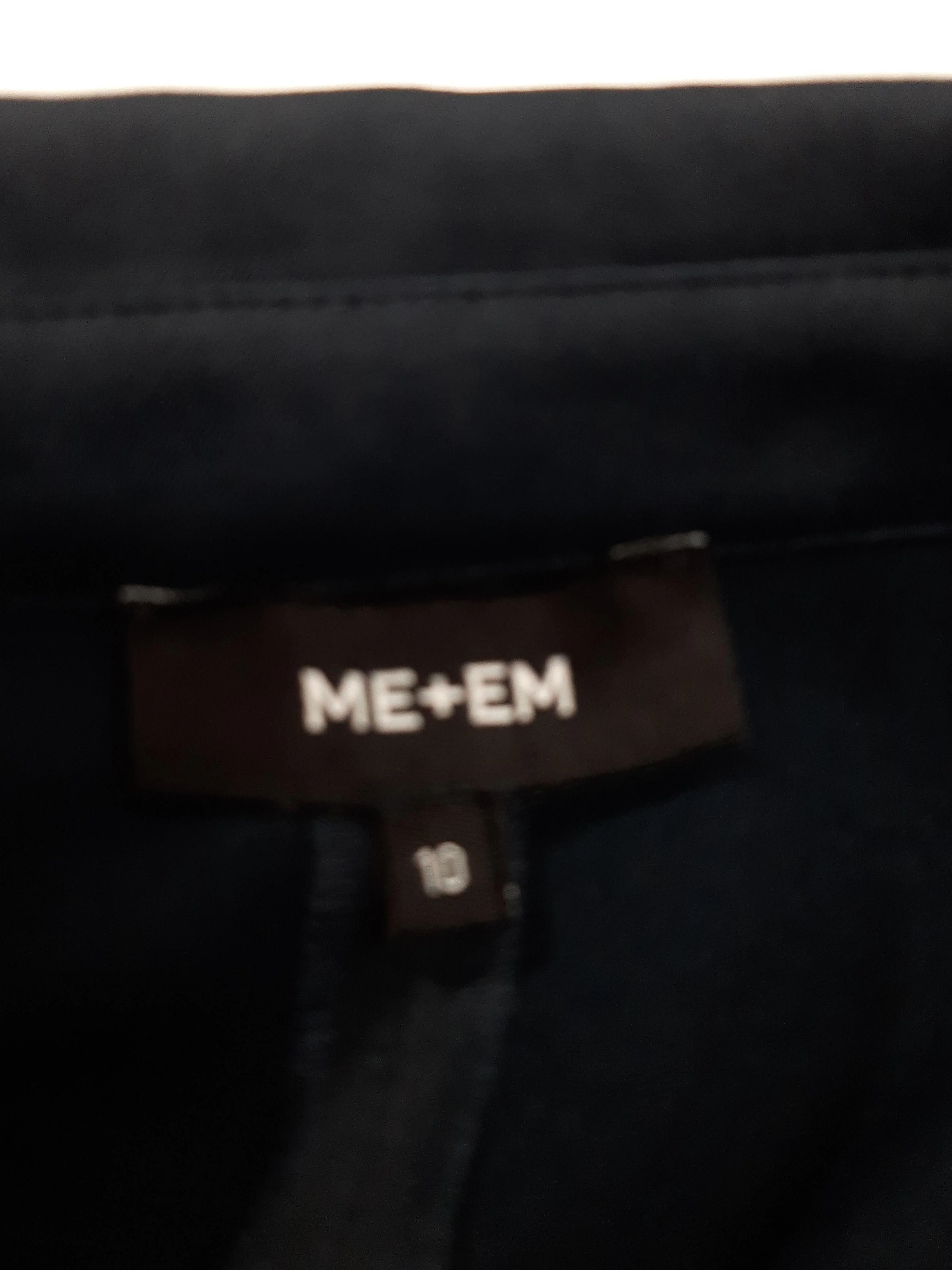 ME+EM Women's Shirt UK 10 Blue Polyester with Elastane, Polyamide Basic - Image 5