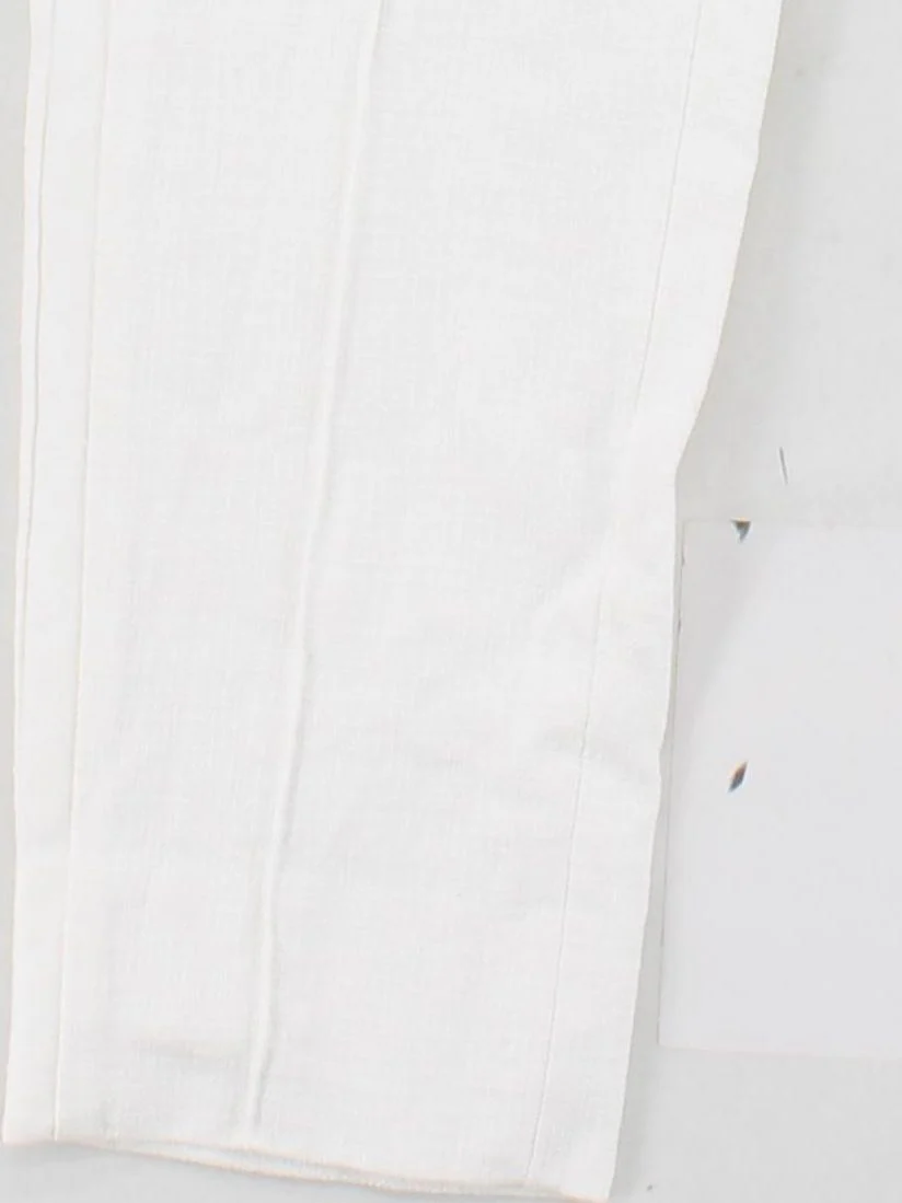 ME+EM Women's Suit Trousers UK 8 White Cotton - Image 4