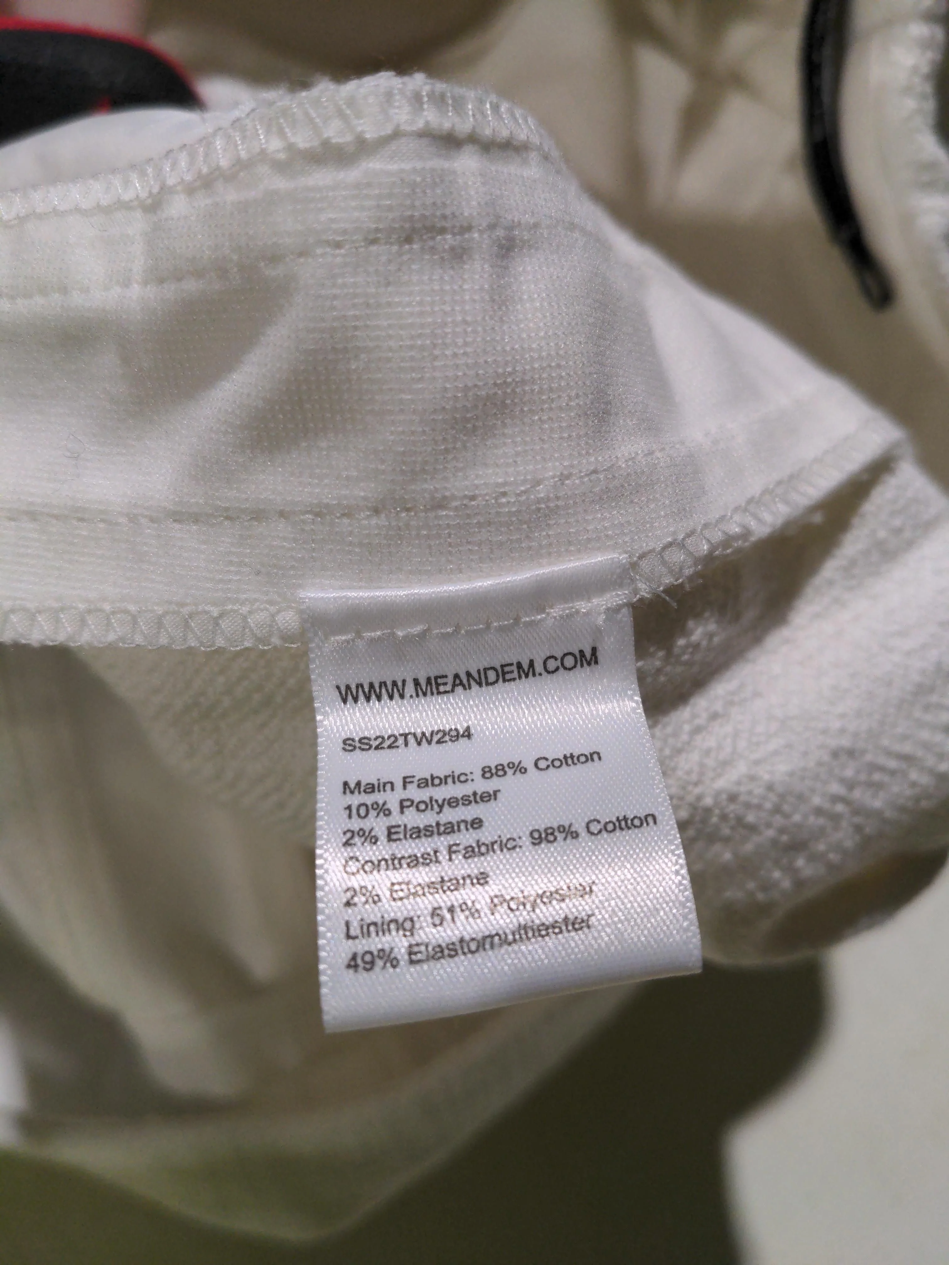 ME+EM Women's Suit Trousers UK 8 White Cotton - Image 6