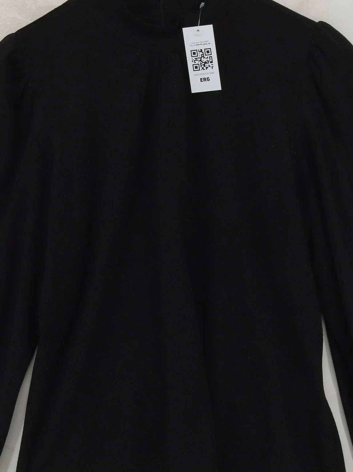 ME+EM Women's Top UK 12 Black Polyester with Viscose, Polyamide, Elastane Basic - Image 3
