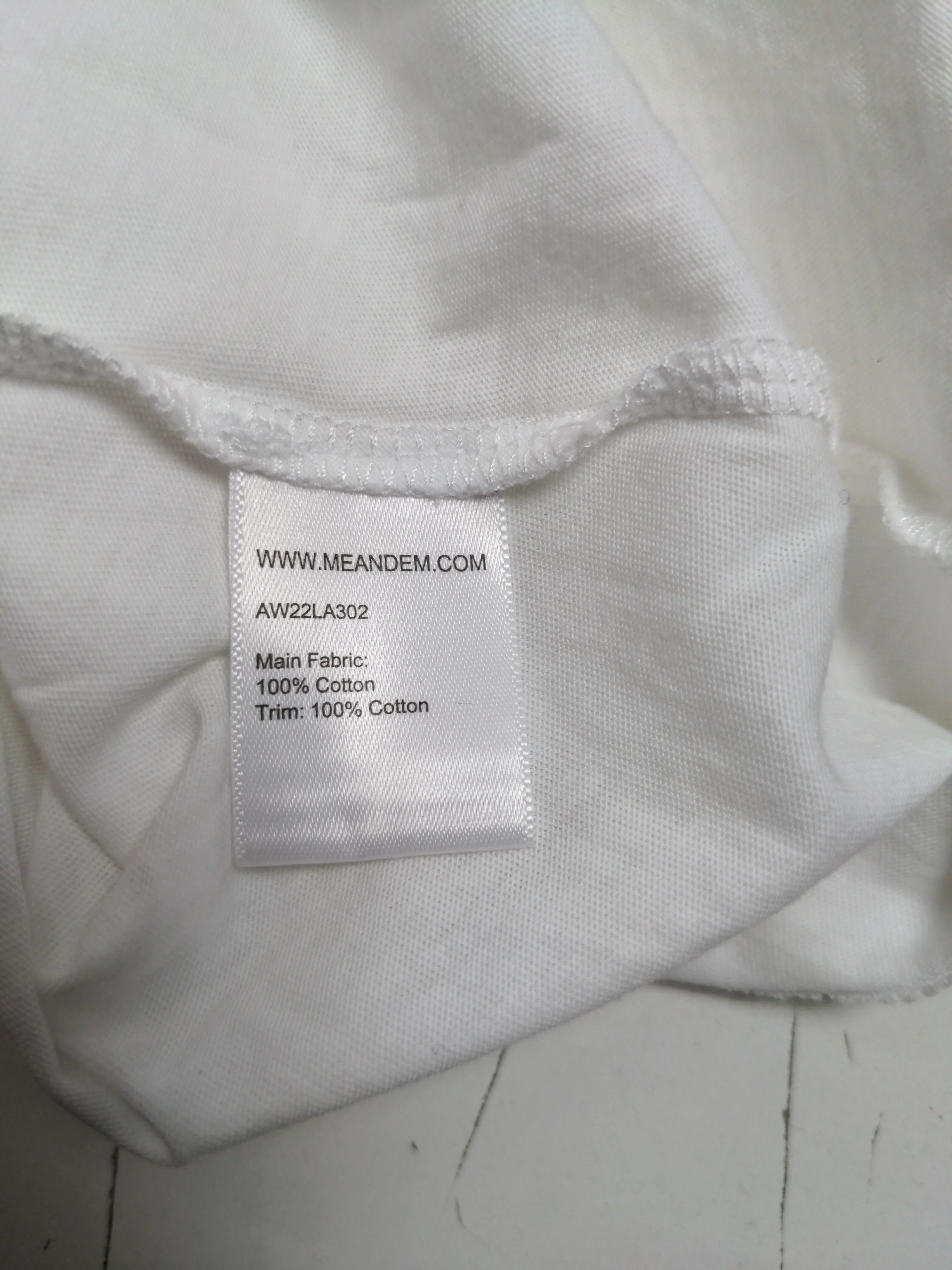ME+EM Women's Top XS White 100% Cotton Long Sleeve Round Neck Basic - Image 6