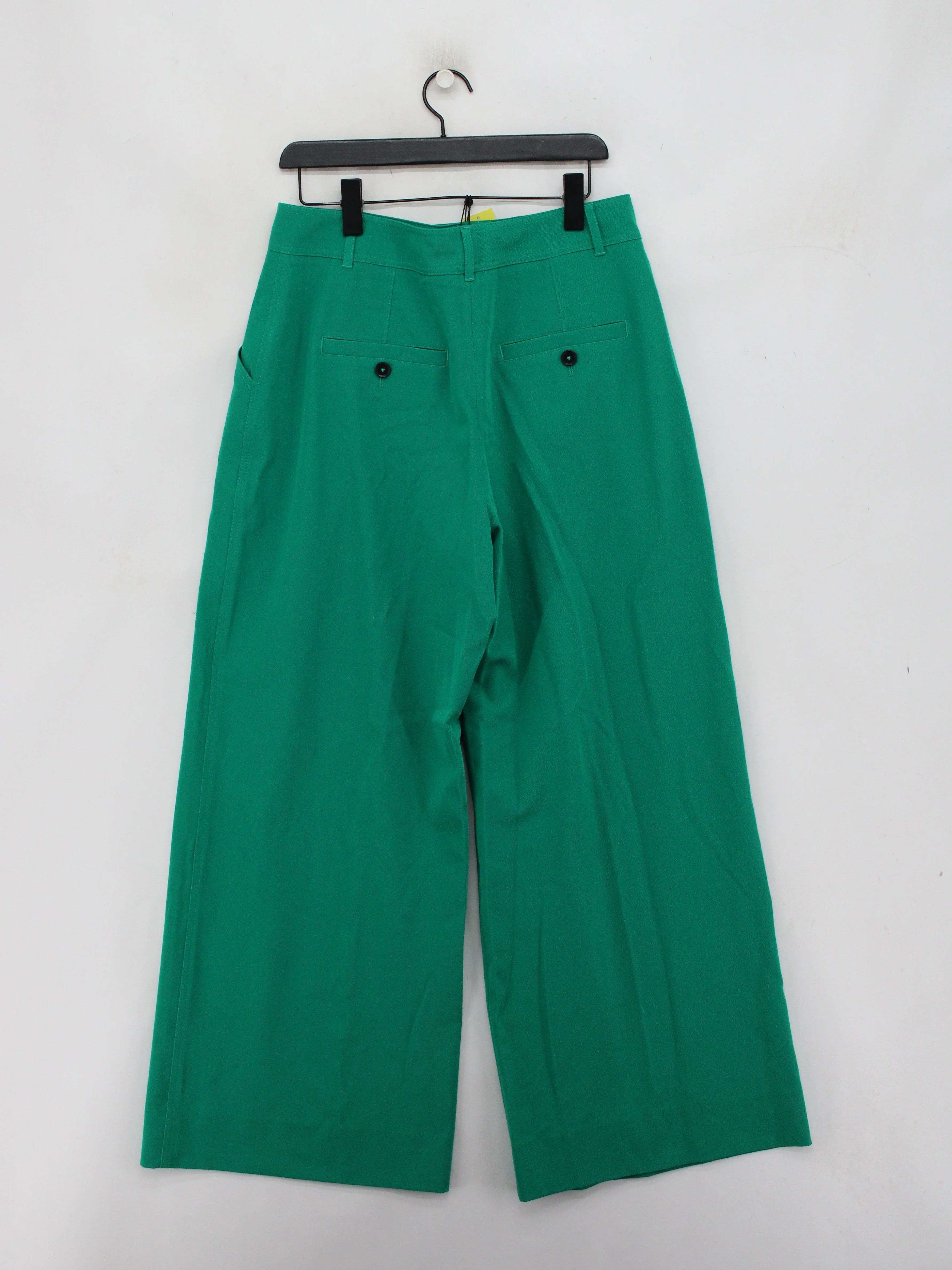 ME+EM Women's Trousers UK 14 Green Polyester New with tags - Image 2