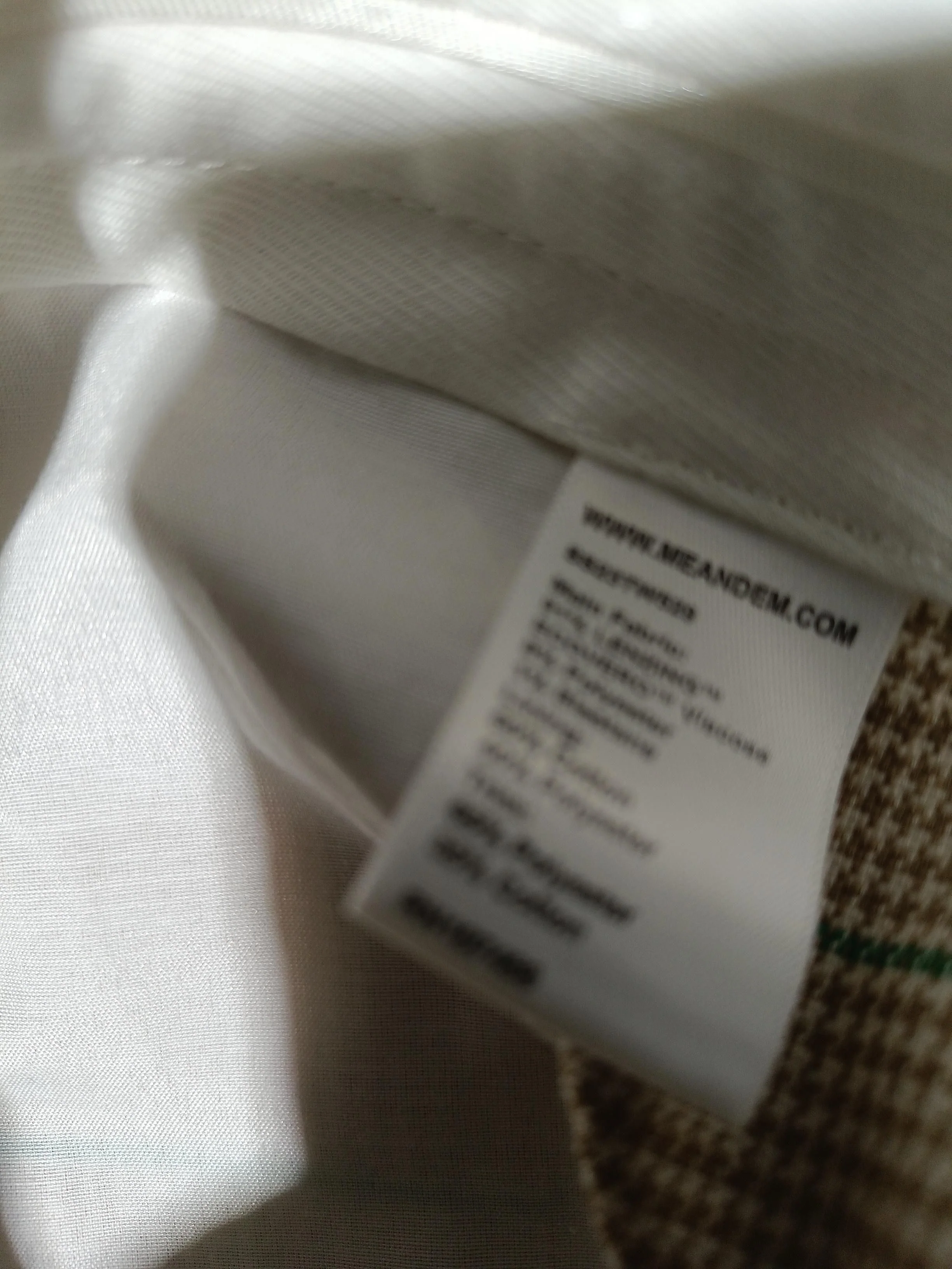 ME+EM Women's Trousers UK 14 Tan Polyester with Viscose, Elastane Cropped - Image 6