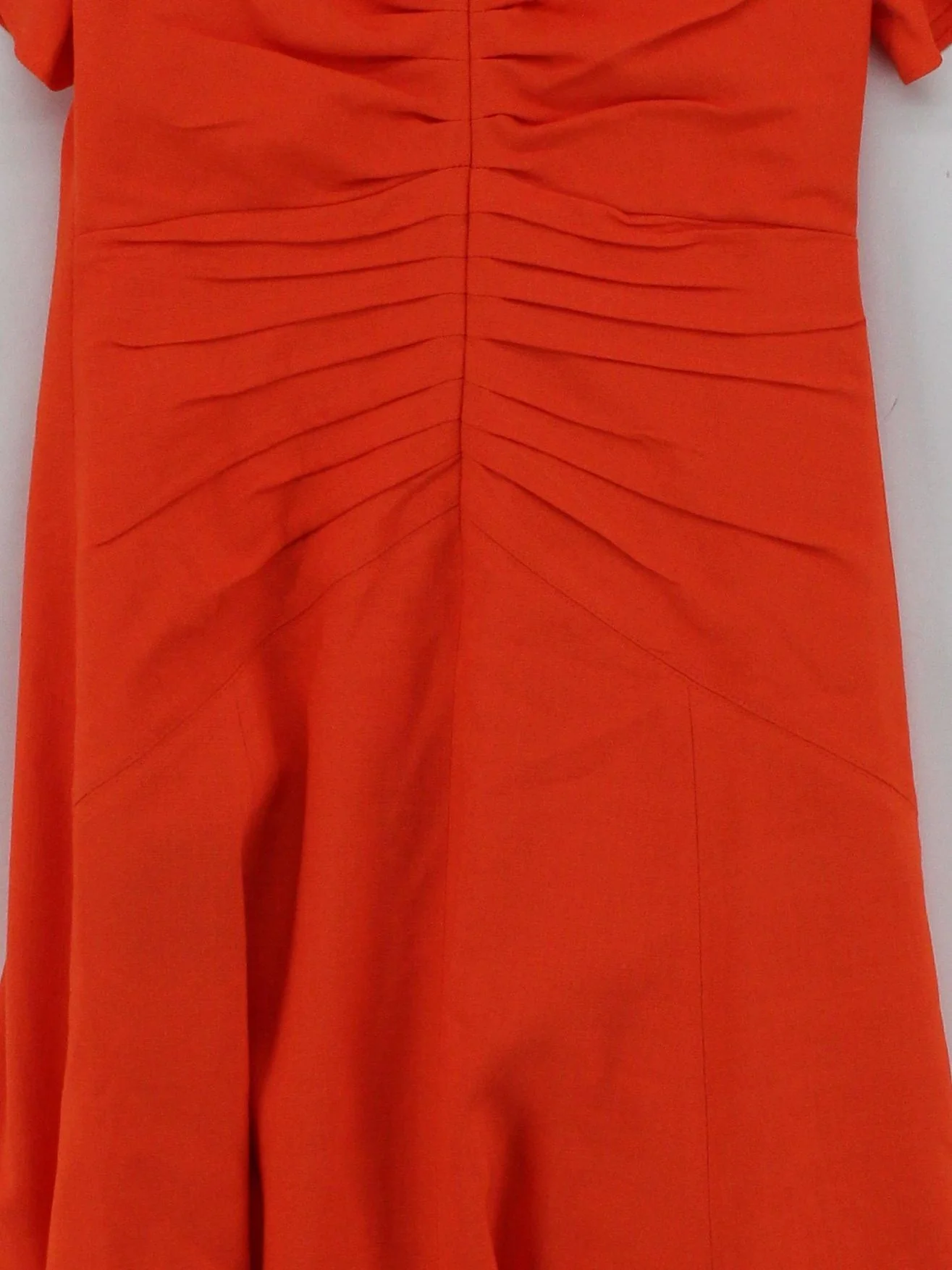ME+EM Wrap Midi Dress UK8 in Orange - Image 3