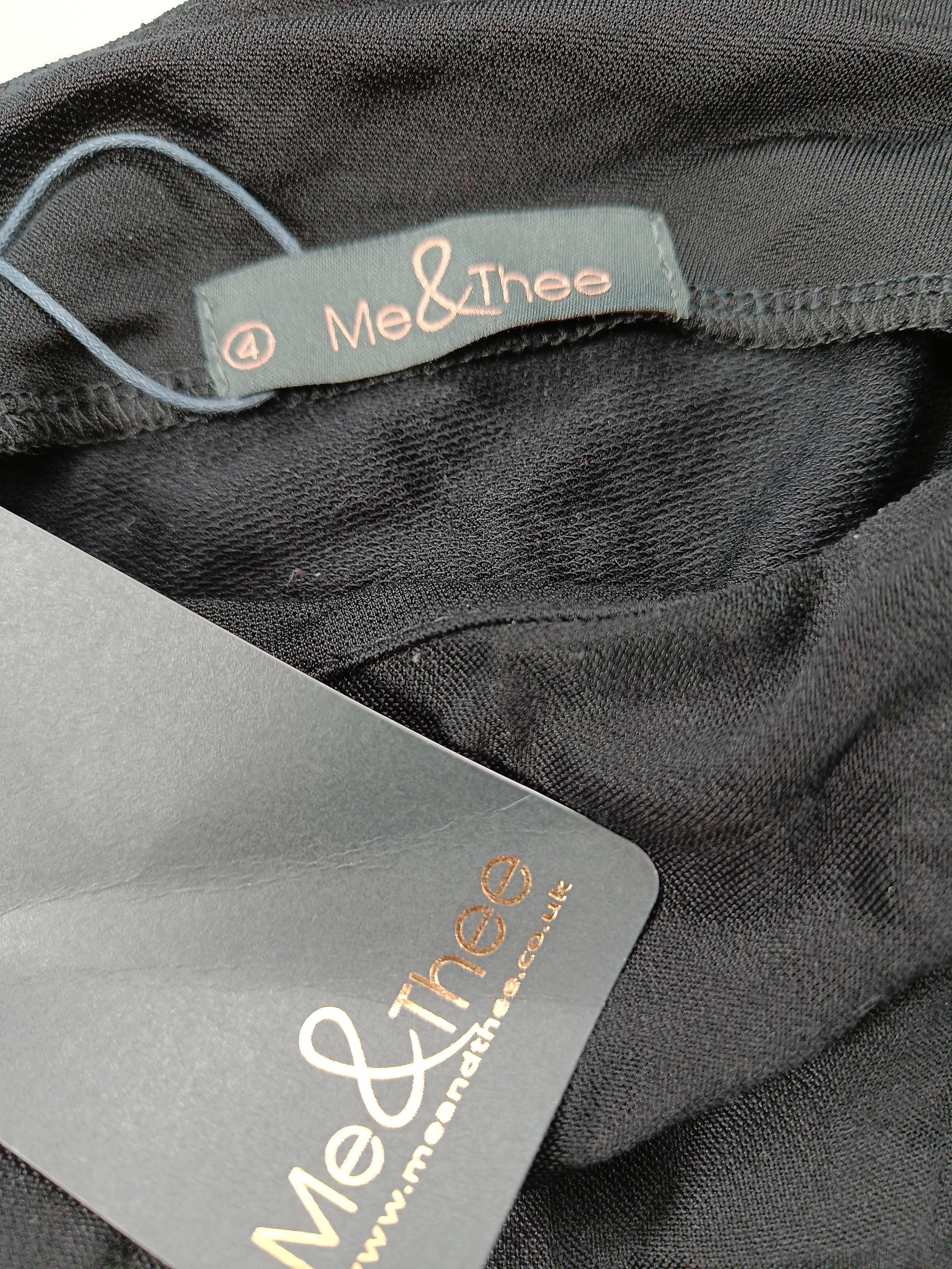 Me & Thee Maxi Dress UK4 in Black - Image 5