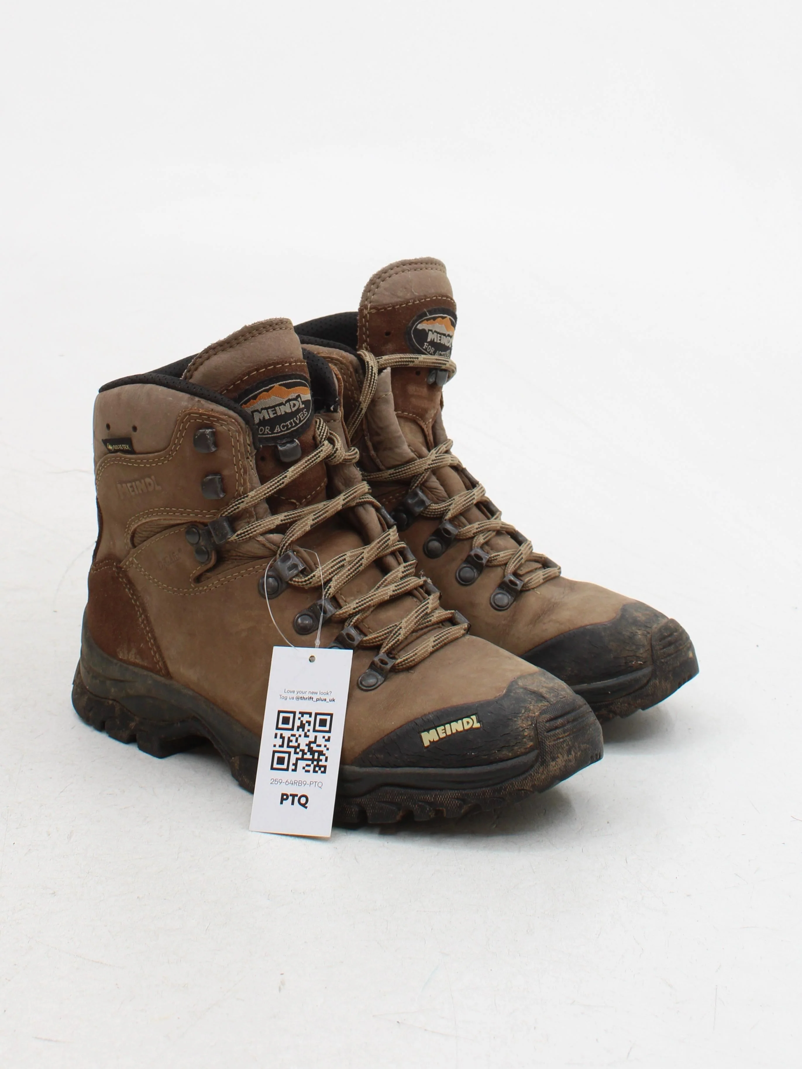Meindl Women's Boots UK 5 Brown Leather with Suede Combat - Image 4