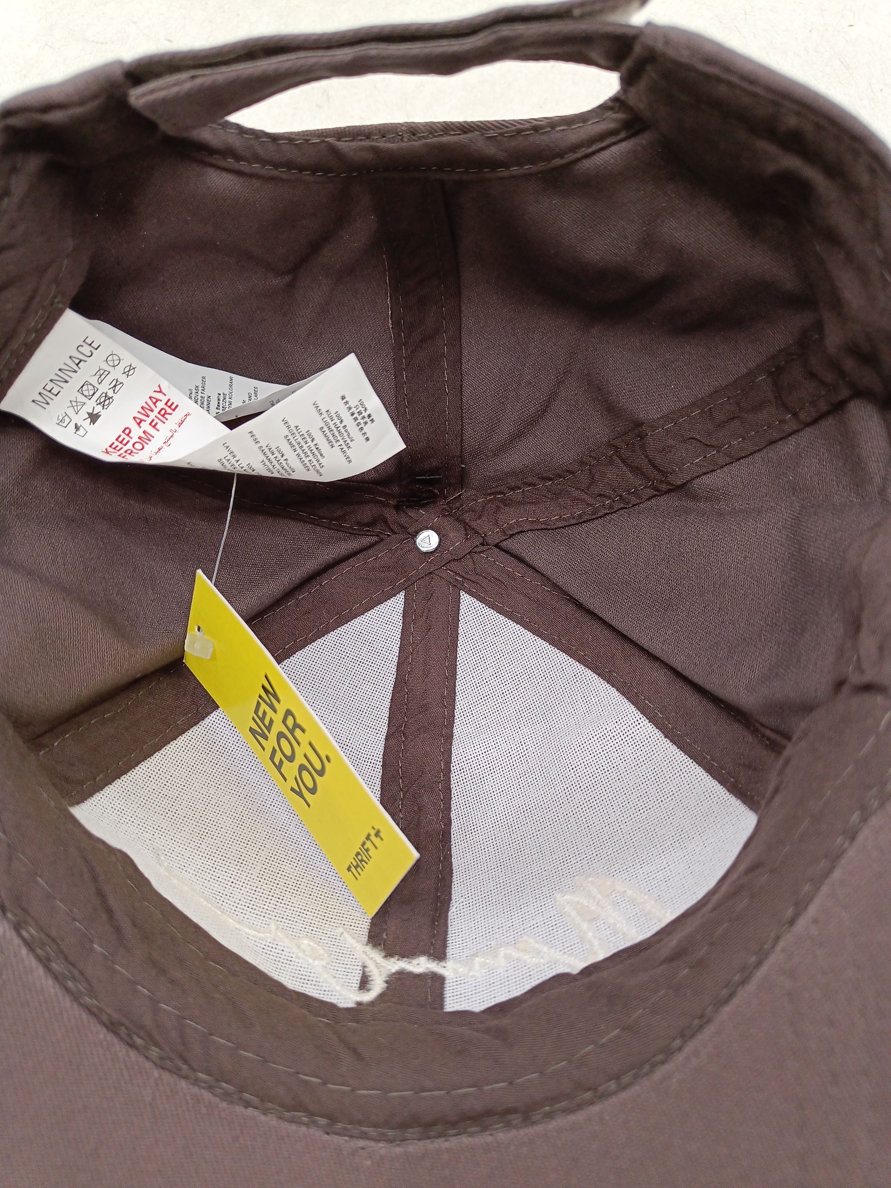Mennace Men's Hat Grey 100% Cotton Baseball Cap New with tags - Image 4