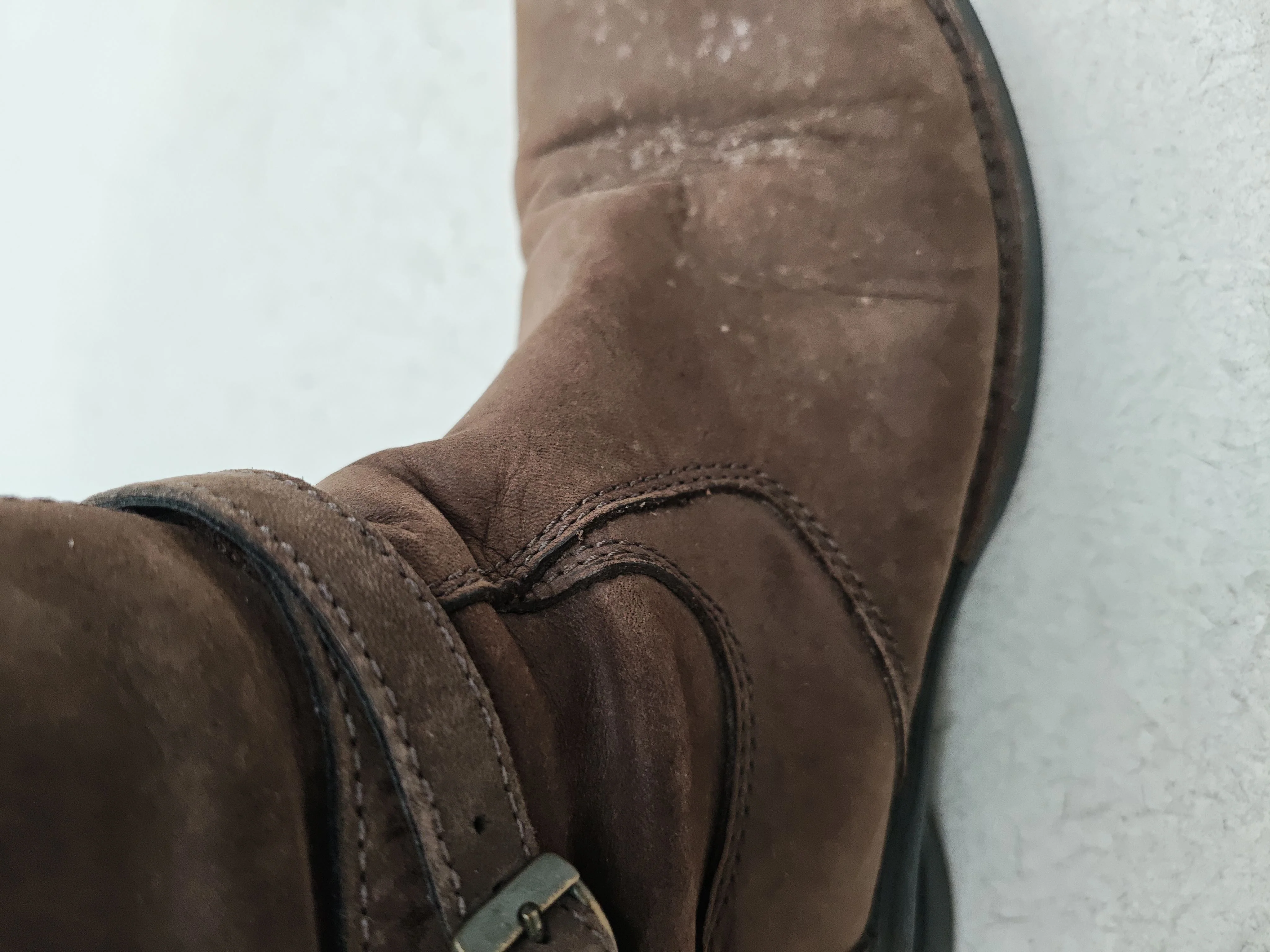 Merrell Women's Boots UK 4 Brown 100% Suede Riding Boot - Image 8