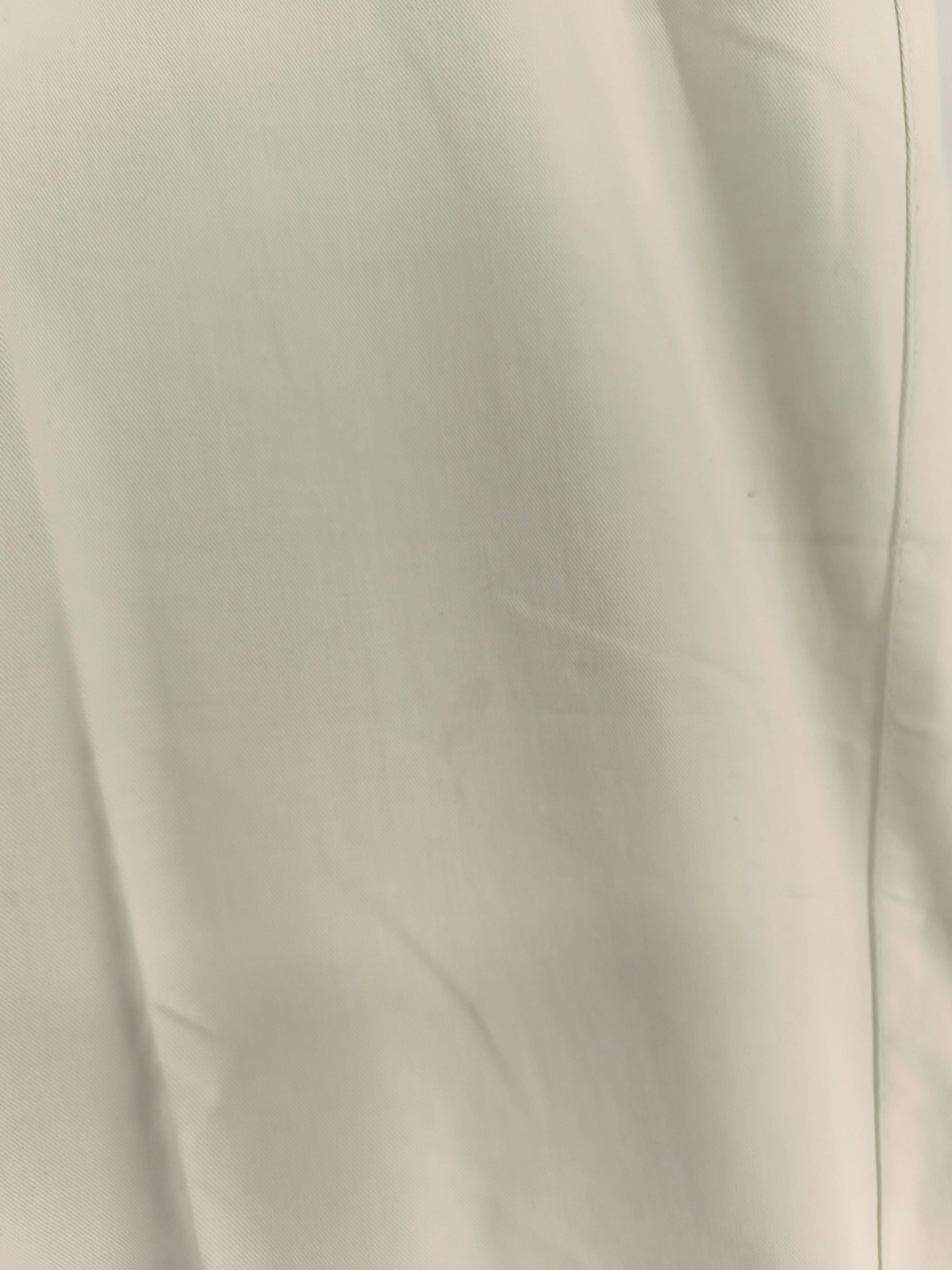 Meyer Men's Trousers W 44 in; L 32 in Cream Cotton with Elastane Straight Chino - Image 5