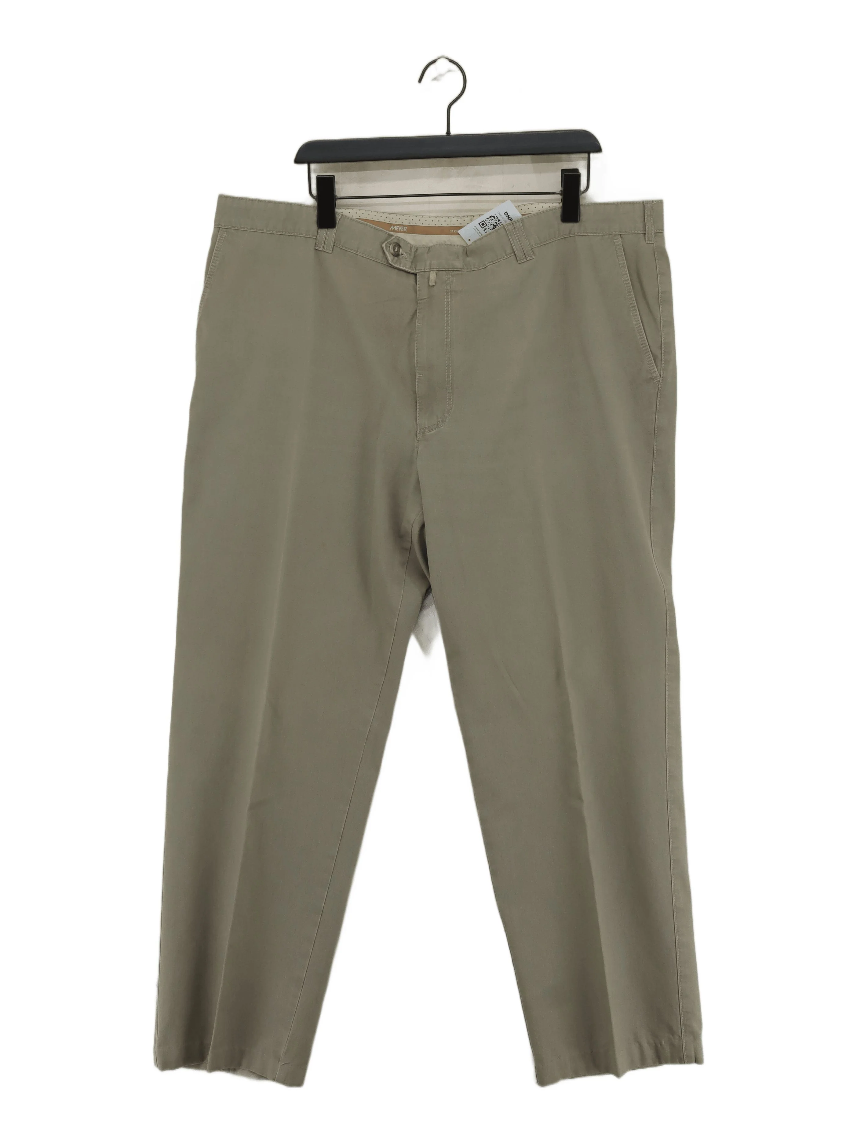 Meyer Men's Trousers W 44 in; L 32 in Tan 100% Cotton Straight Chino