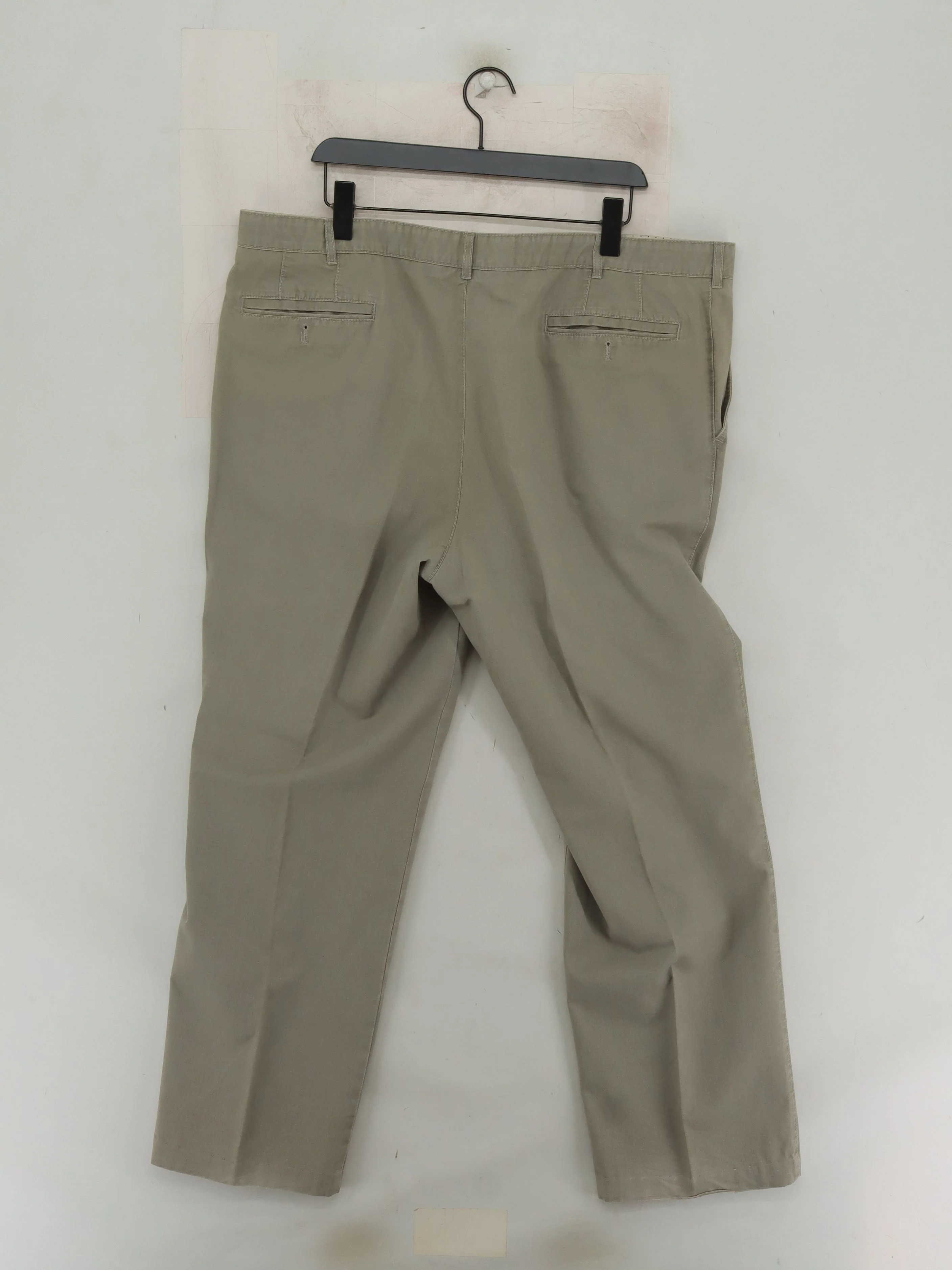 Meyer Men's Trousers W 44 in; L 32 in Tan 100% Cotton Straight Chino - Image 2