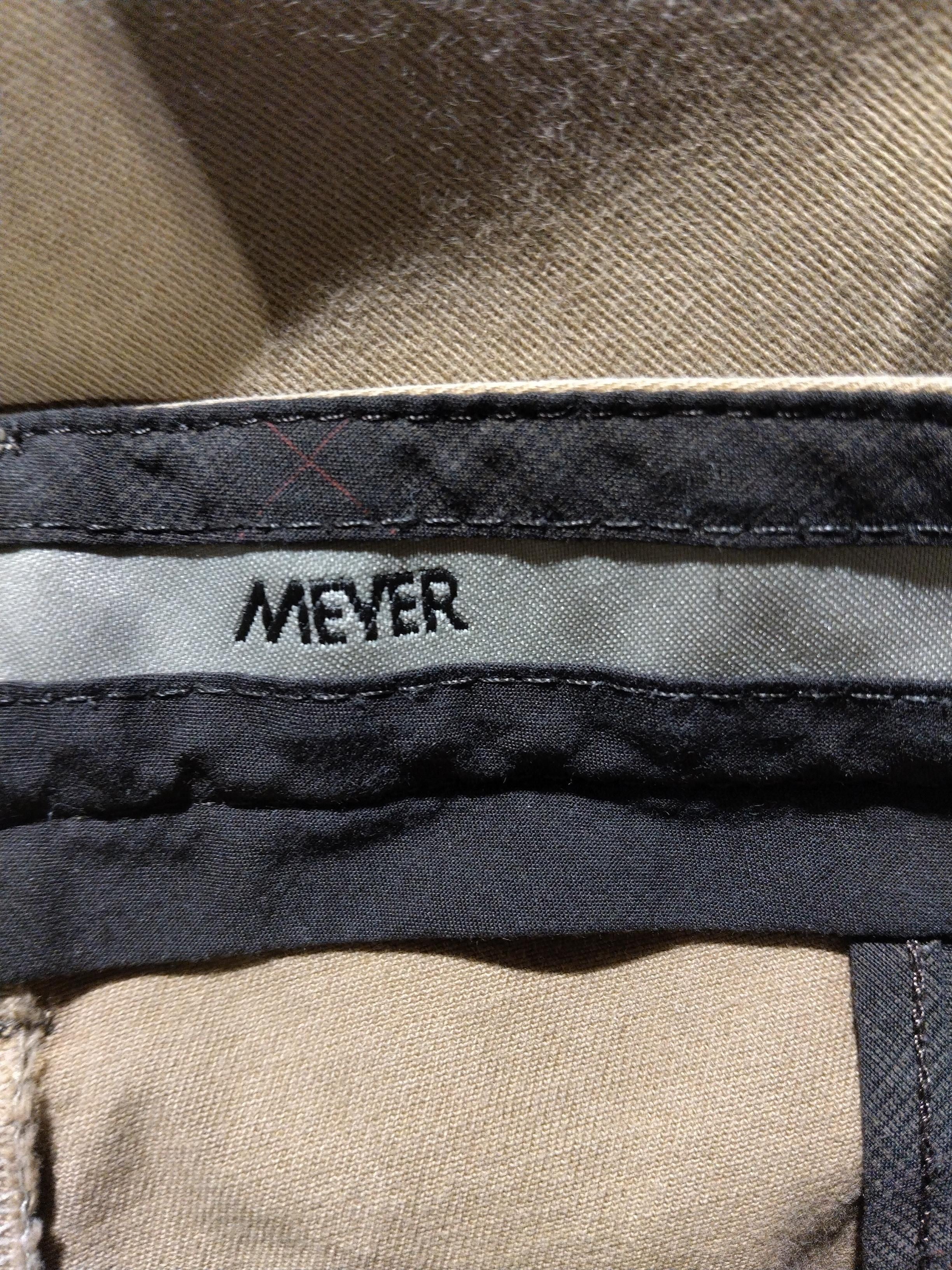Meyer Men's Trousers W 44 in; L 32 in Tan Cotton with Elastane Straight Chino - Image 6