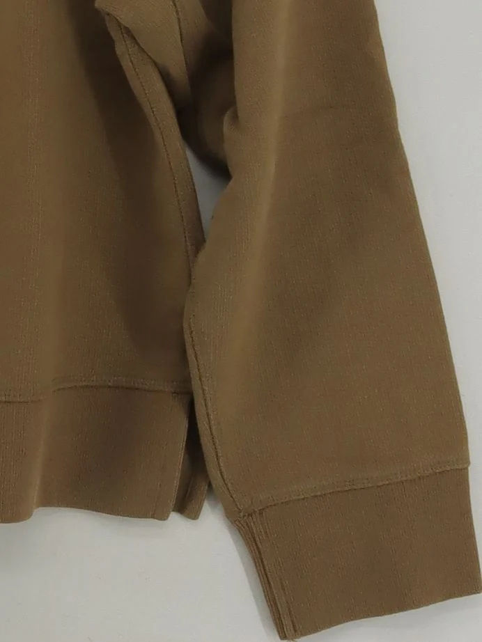 MHL. Women's Hoodie L Brown 100% Cotton Pullover - Image 4