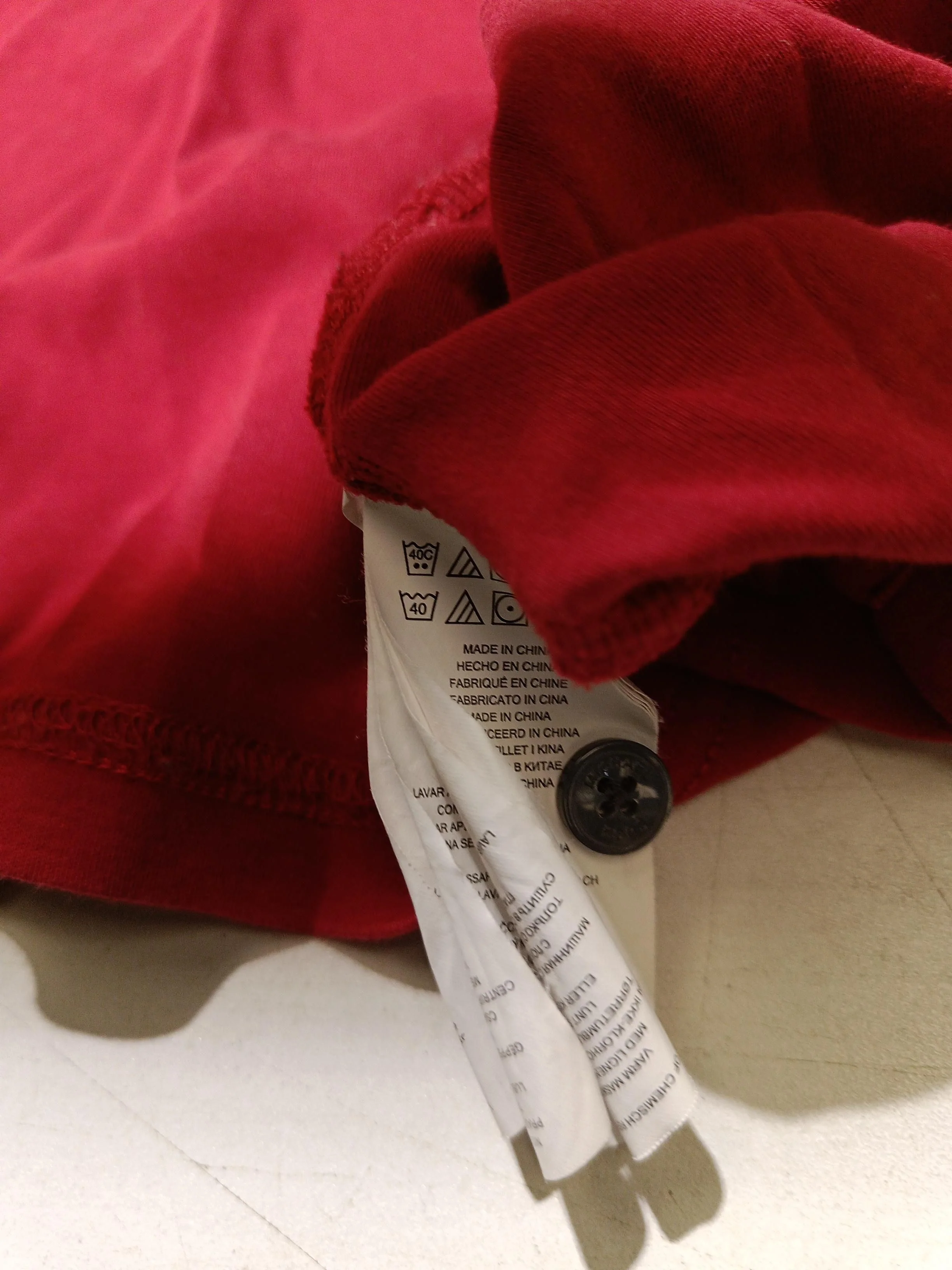 Michael Kors Men's Polo XXL Red 100% Cotton Basic - Image 6