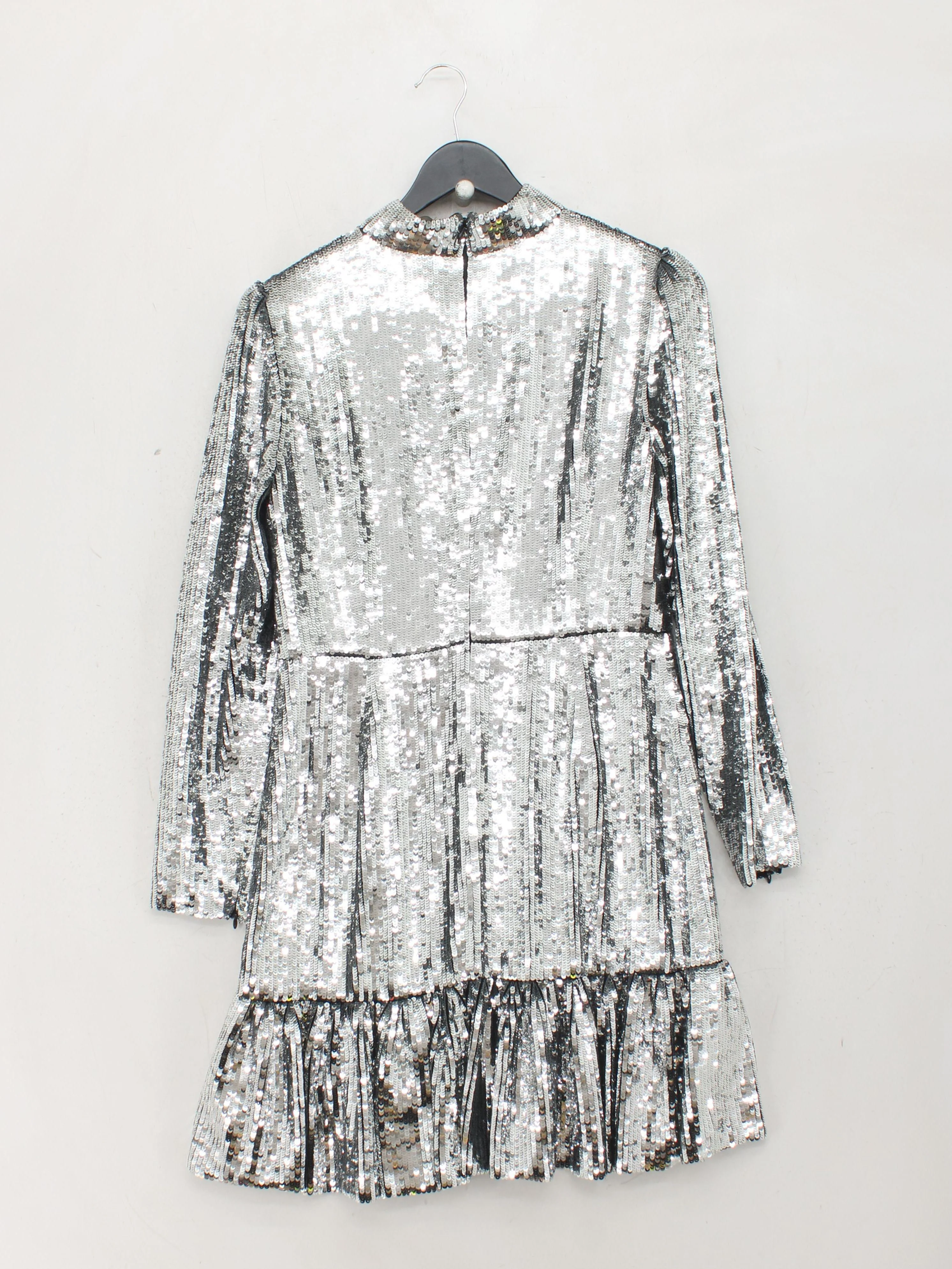 Michael Kors Mini Dress M in Silver - Image 2