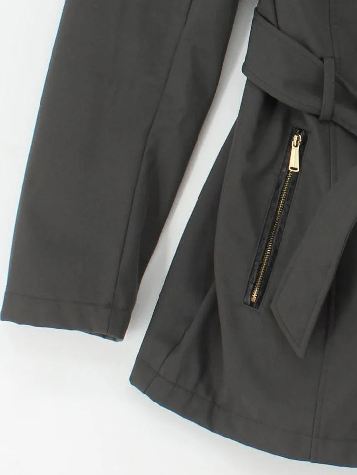 Michael Kors Motorcycle Jacket jacket grey - Image 4