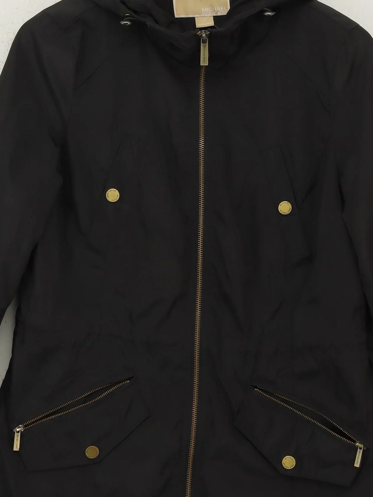 Michael Kors Rain Coat jacket black - Image 3