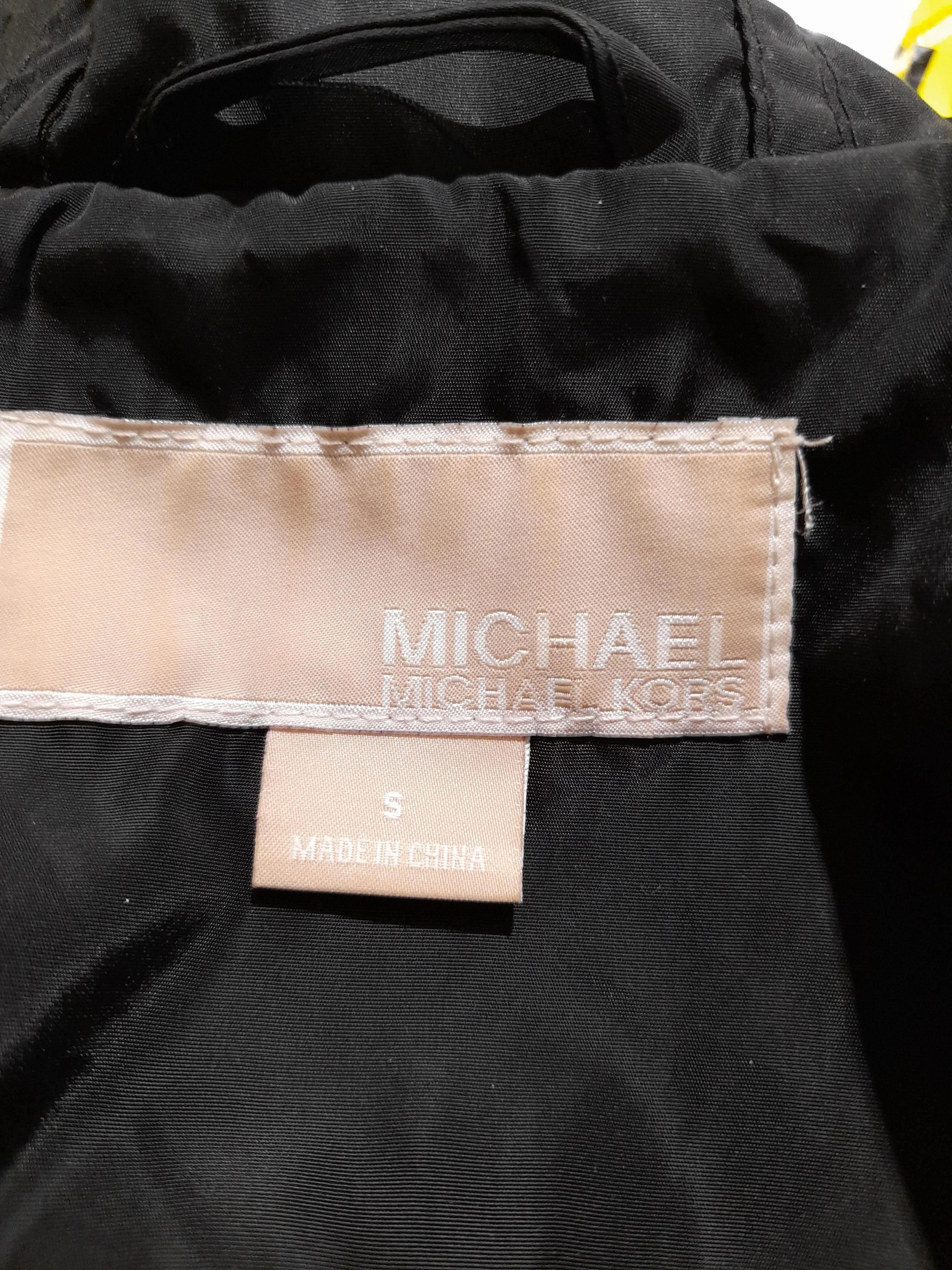 Michael Kors Rain Coat jacket black - Image 5