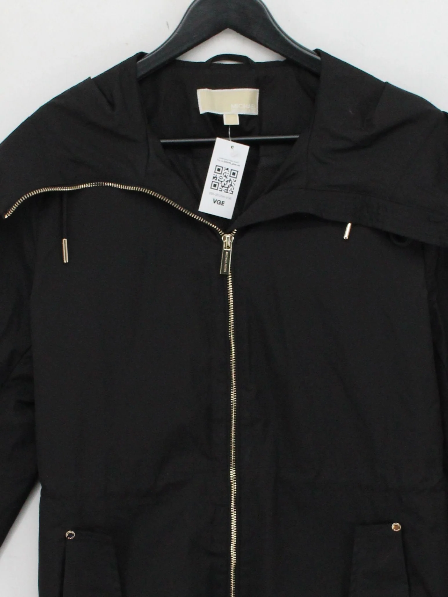 Michael Kors Rain Coat jacket black - Image 3