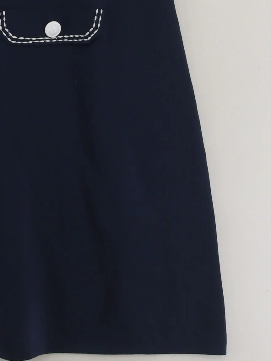 Michael Kors Shirt Mini Dress XL in Blue - Image 4
