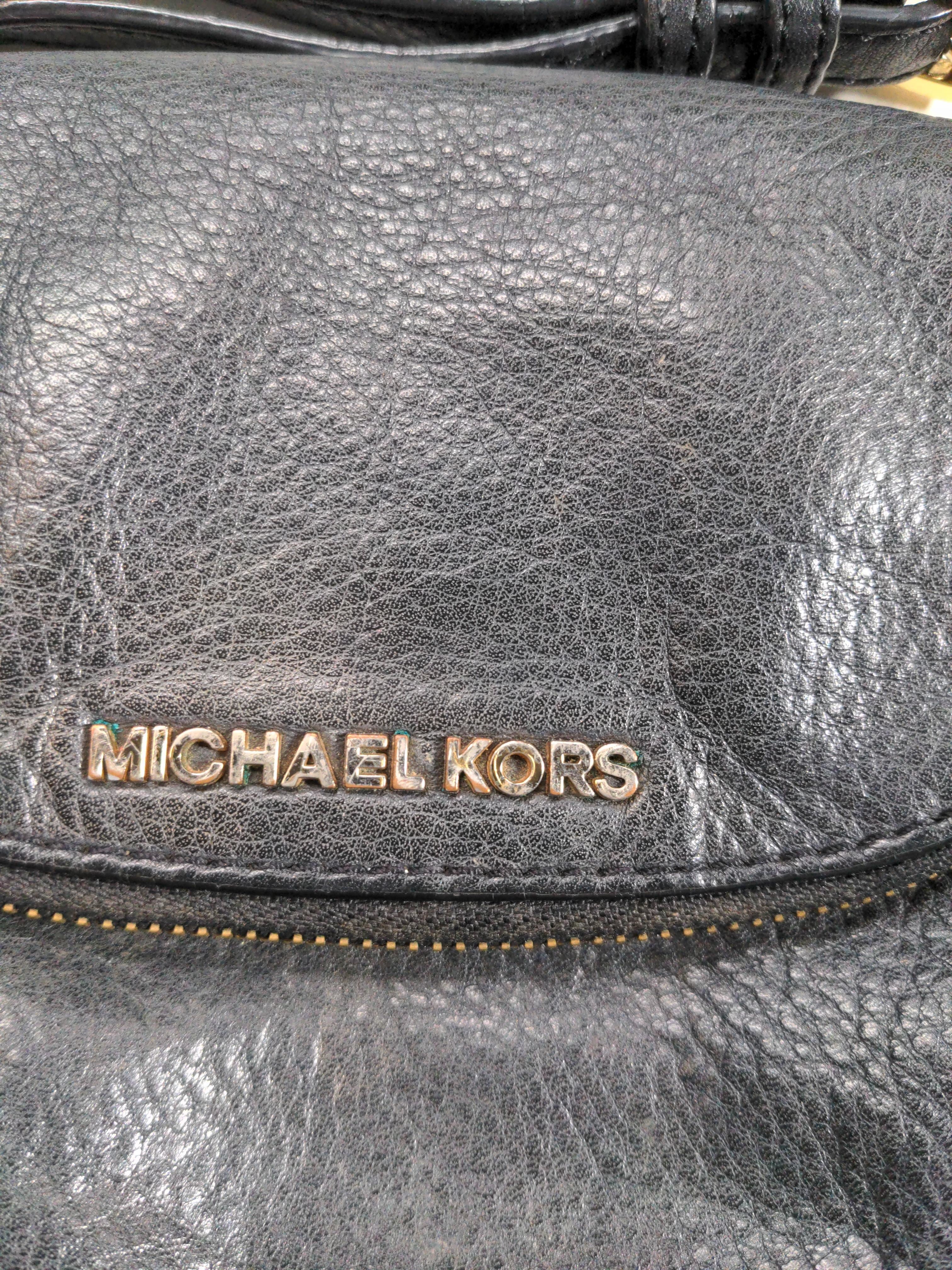 Michael Kors Women's Bag Black 100% Leather Crossbody - Image 7