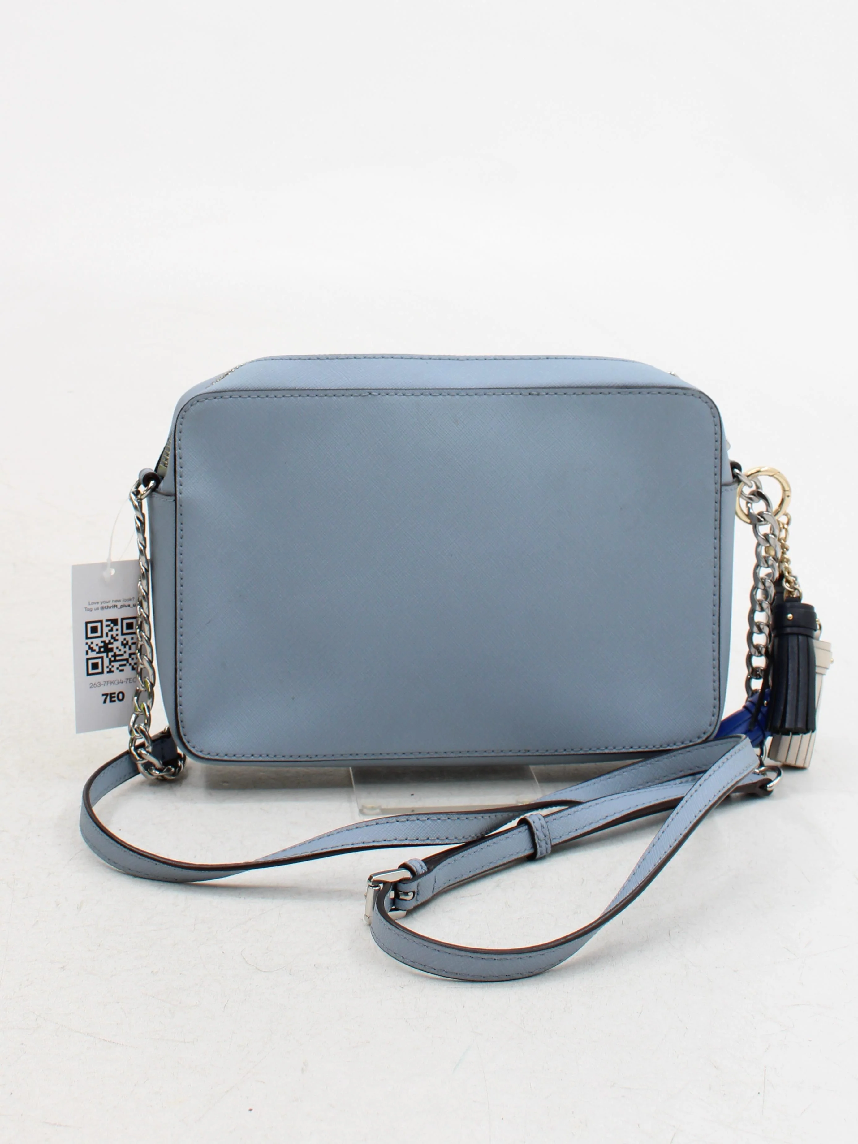 Michael Kors Women's Bag Blue 100% Leather Crossbody - Image 2