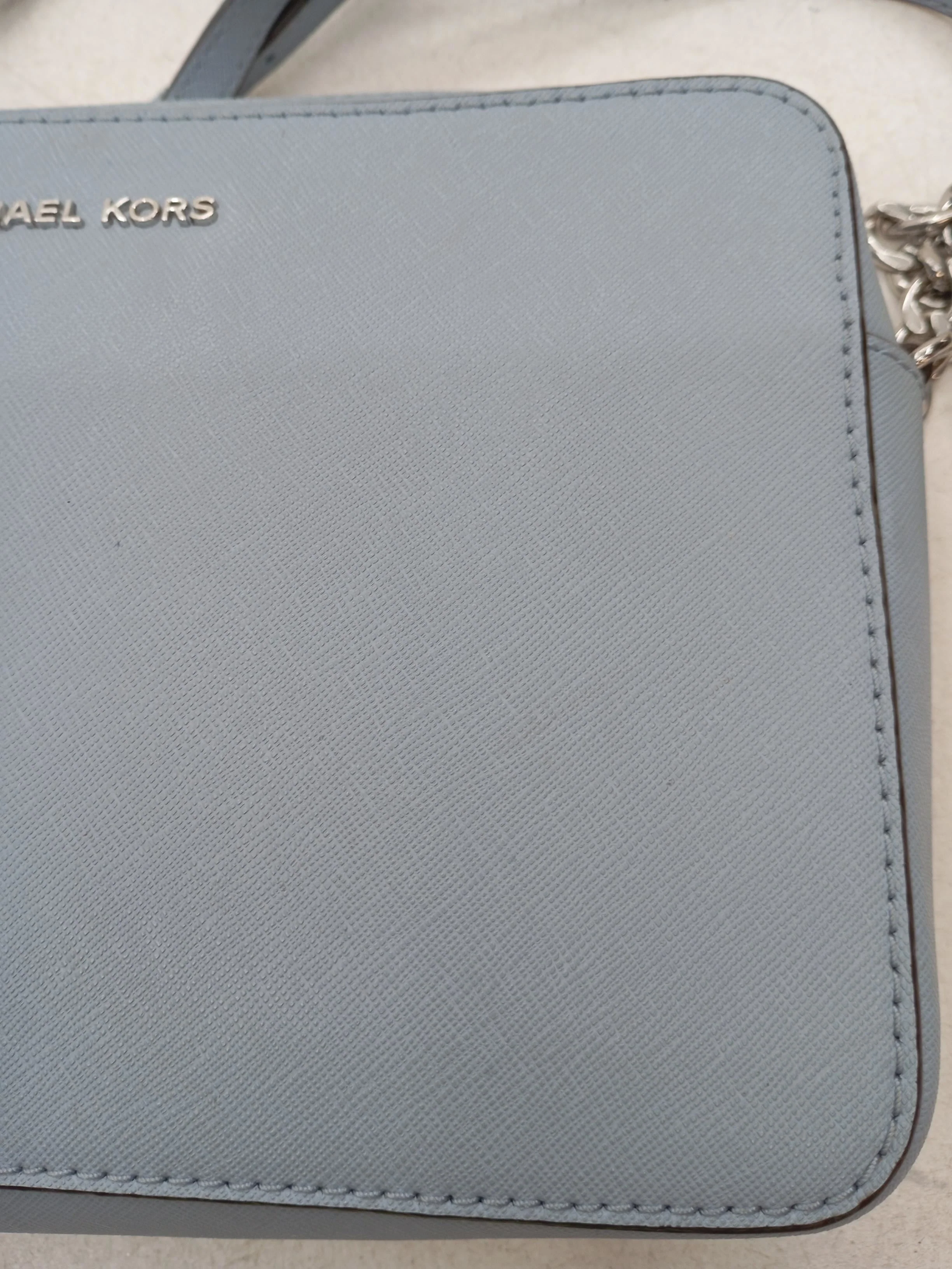 Michael Kors Women's Bag Blue 100% Leather Crossbody - Image 3