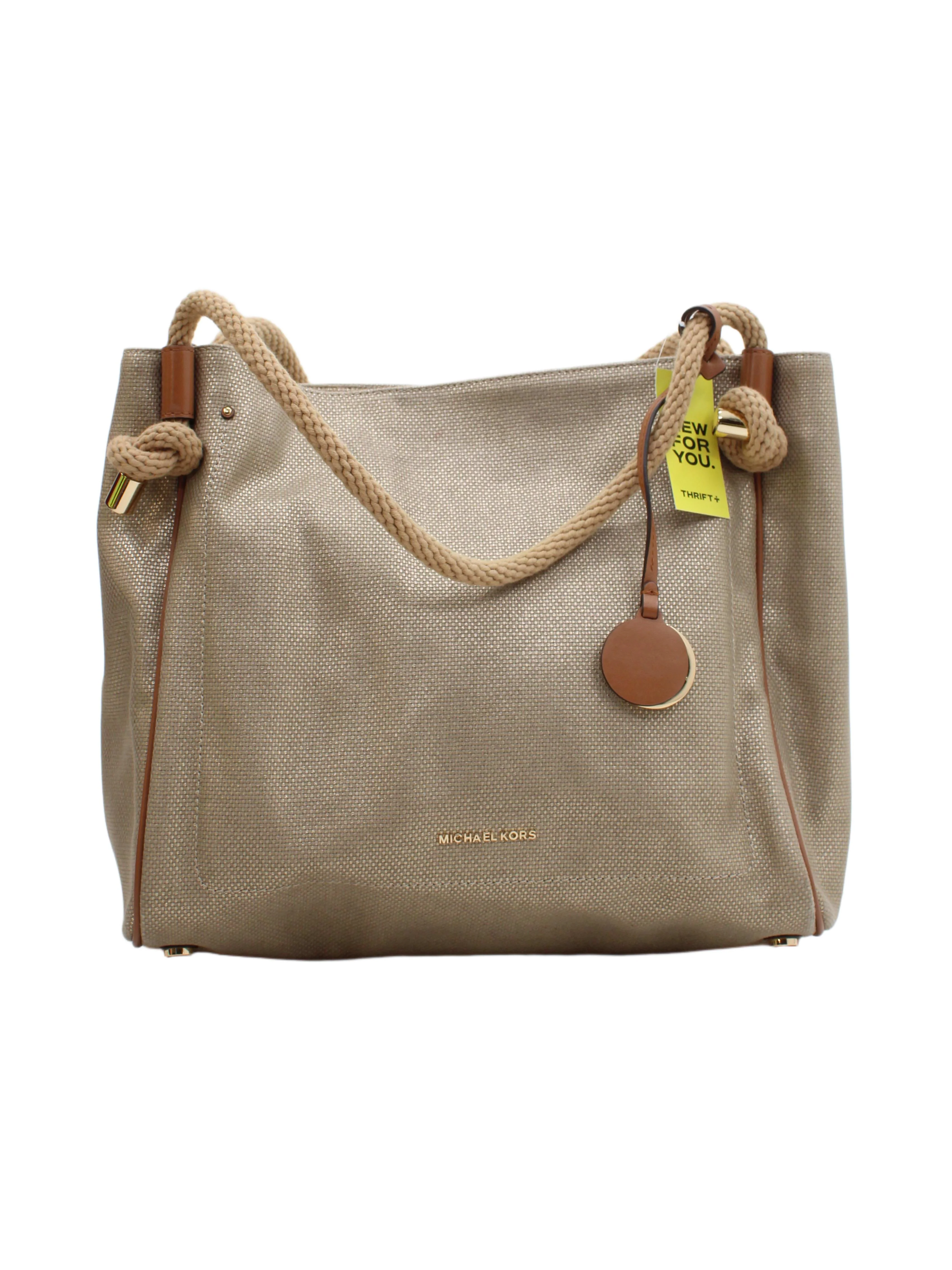 Michael Kors Women's Bag Gold Other with Faux Leather Shoulder Bag