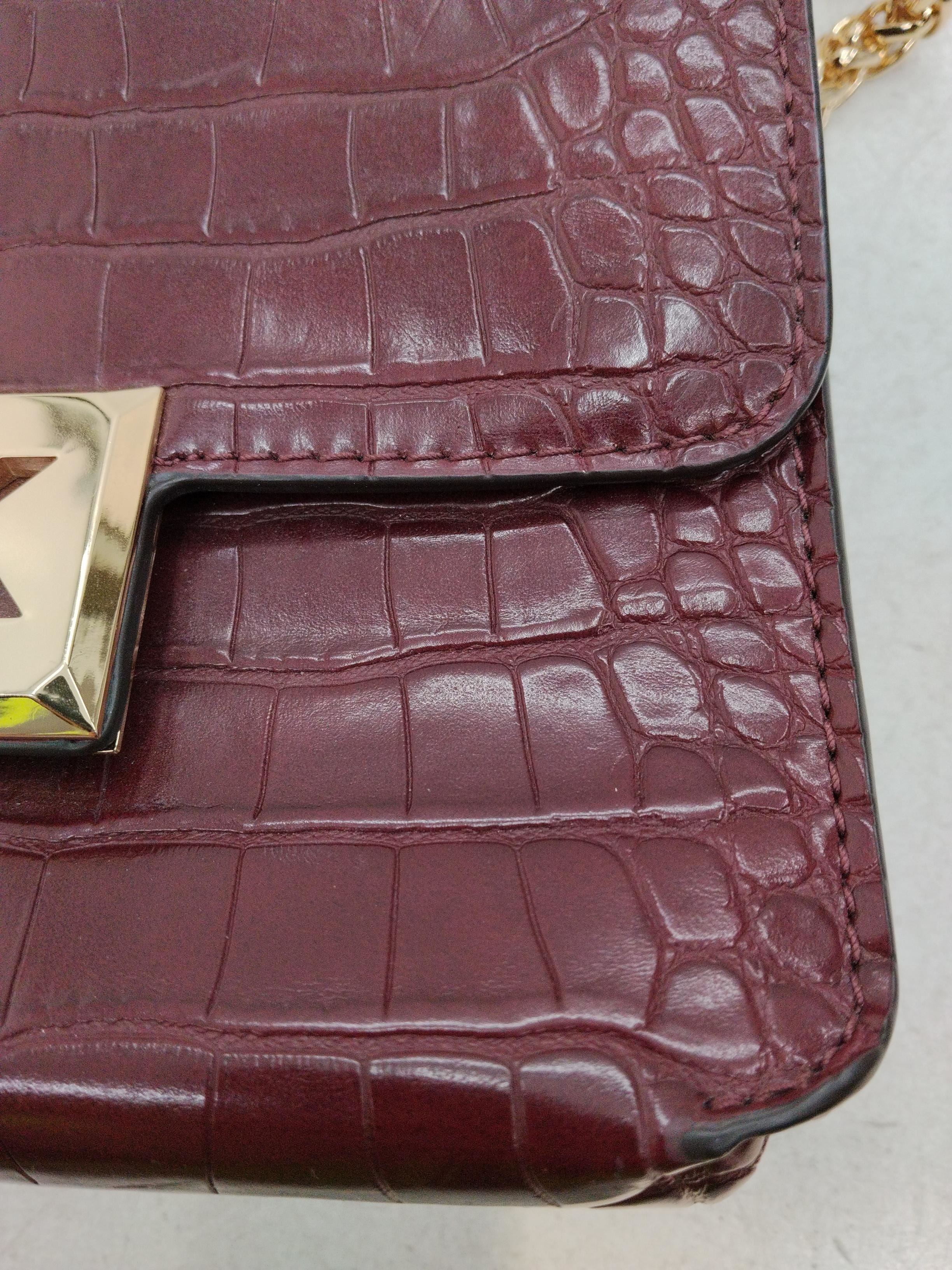 Michael Kors Women's Bag Red 100% Faux Leather Crossbody - Image 3