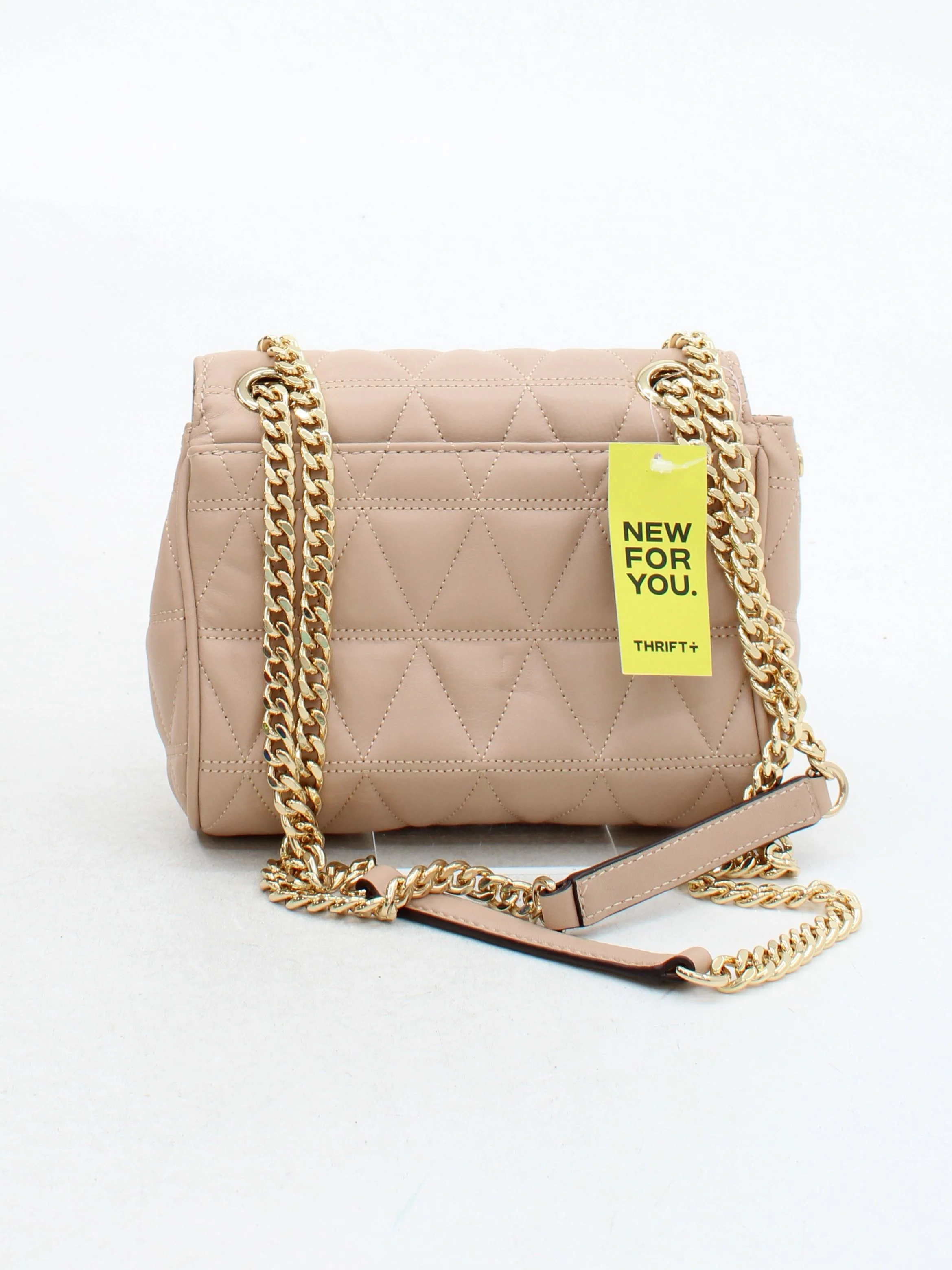 Michael Kors Women's Bag Tan Geometric 100% Other Shoulder Bag - Image 2