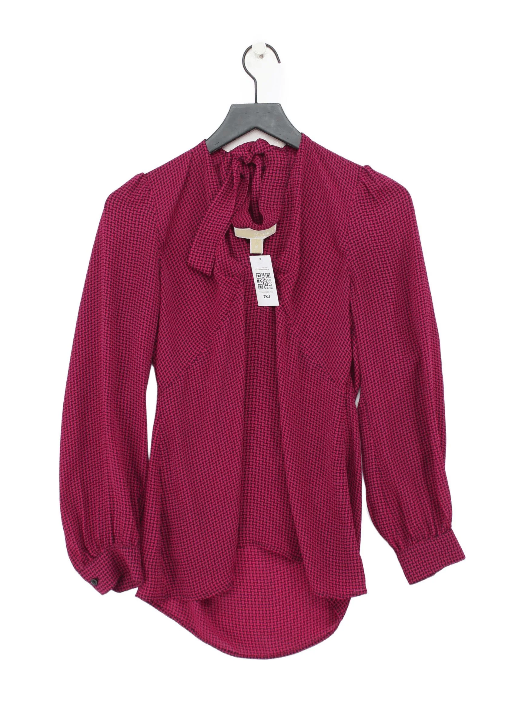 Michael Kors Women's Blouse M Pink 100% Other Basic