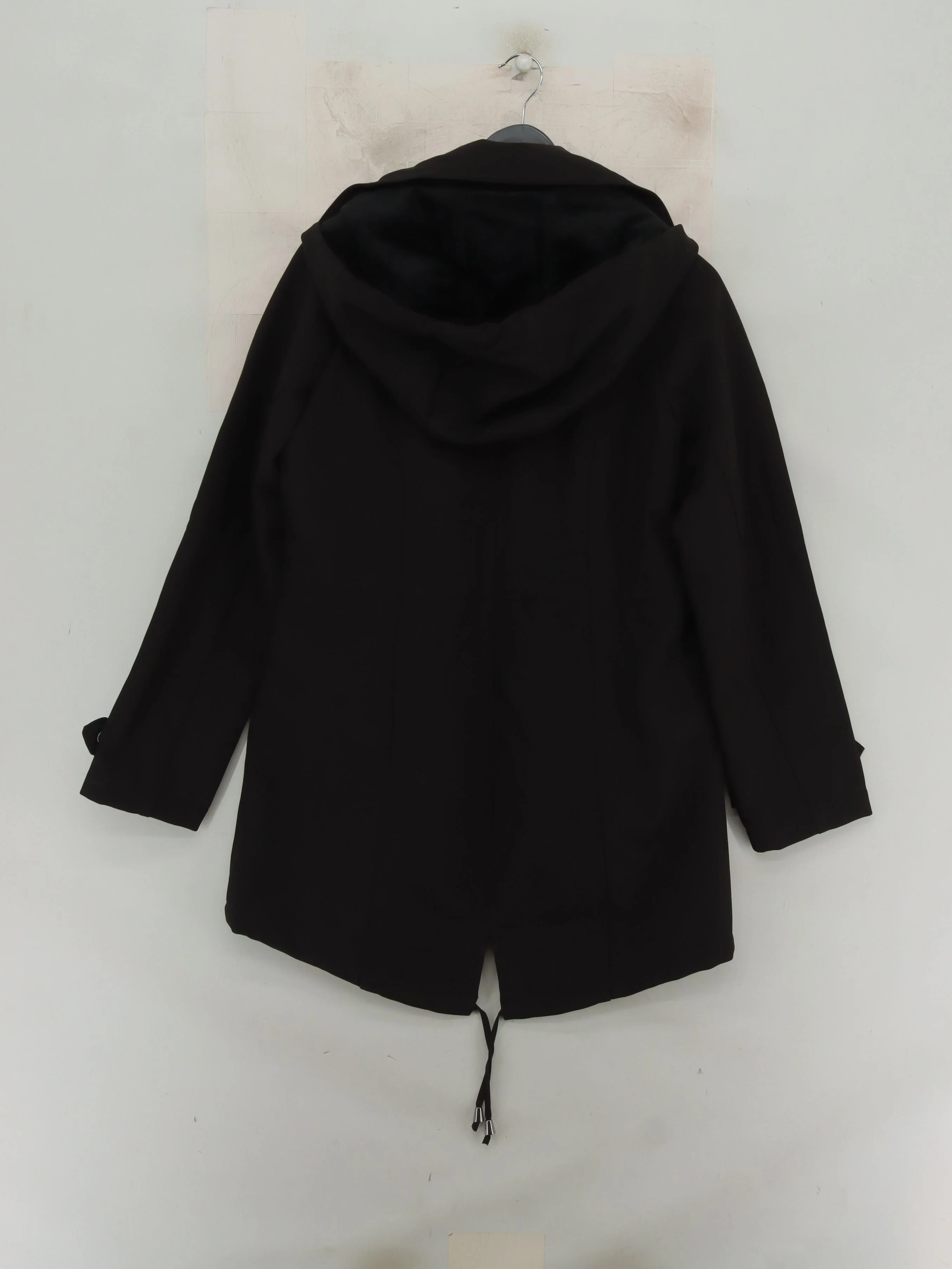 Michael Kors Women's Coat M Black Polyester with Spandex Parka - Image 2