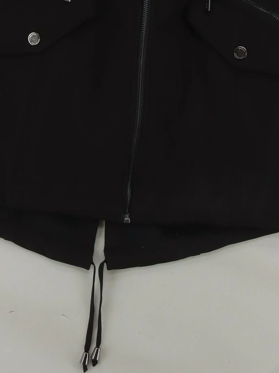 Michael Kors Women's Coat M Black Polyester with Spandex Parka - Image 4