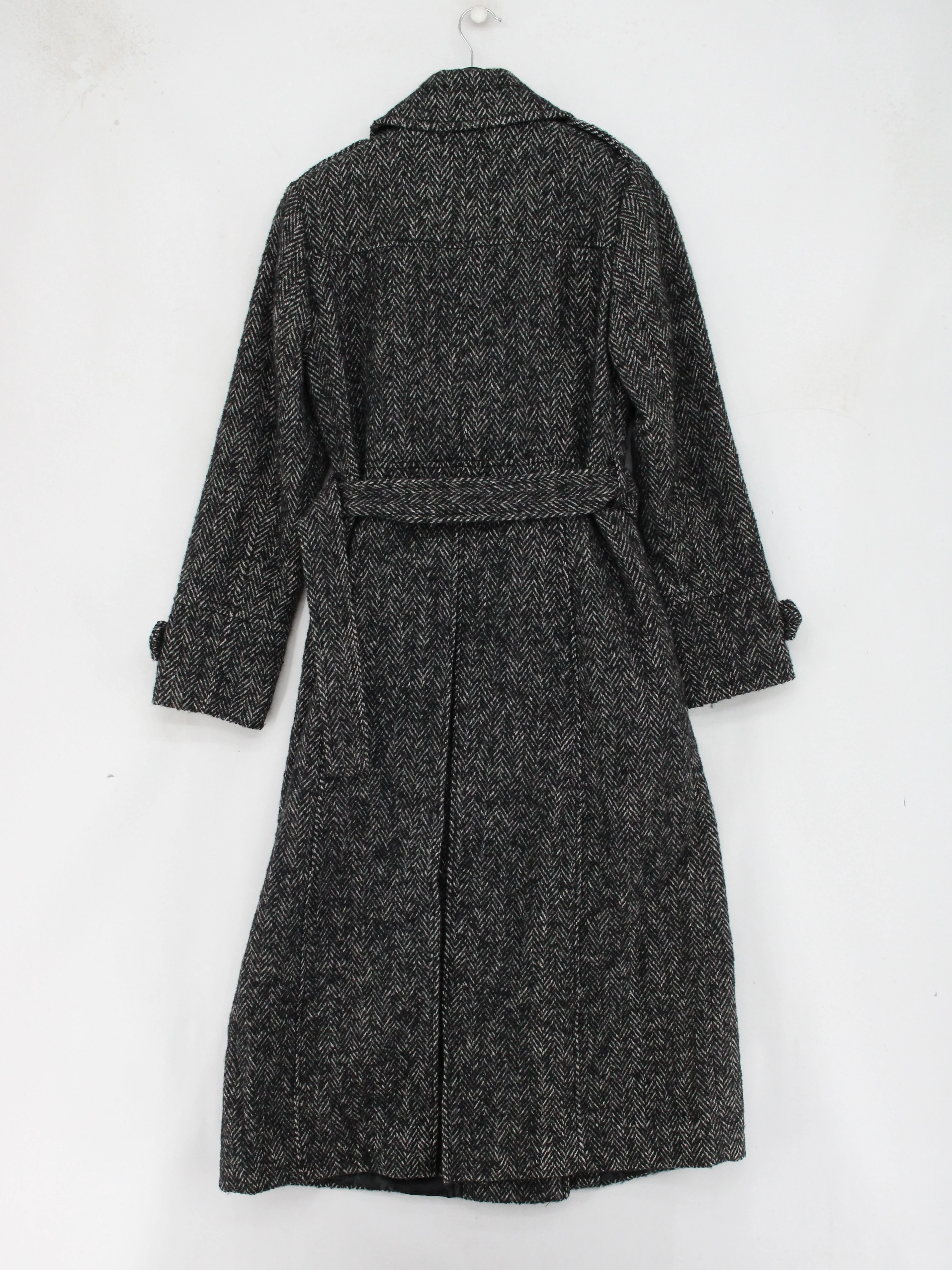 Michael Kors Women's Coat S Grey Wool with Polyester, Nylon Trench Coat - Image 2