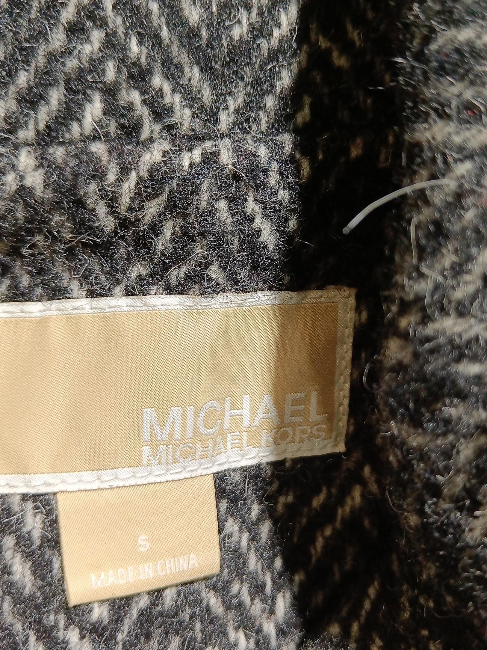 Michael Kors Women's Coat S Grey Wool with Polyester, Nylon Trench Coat - Image 6