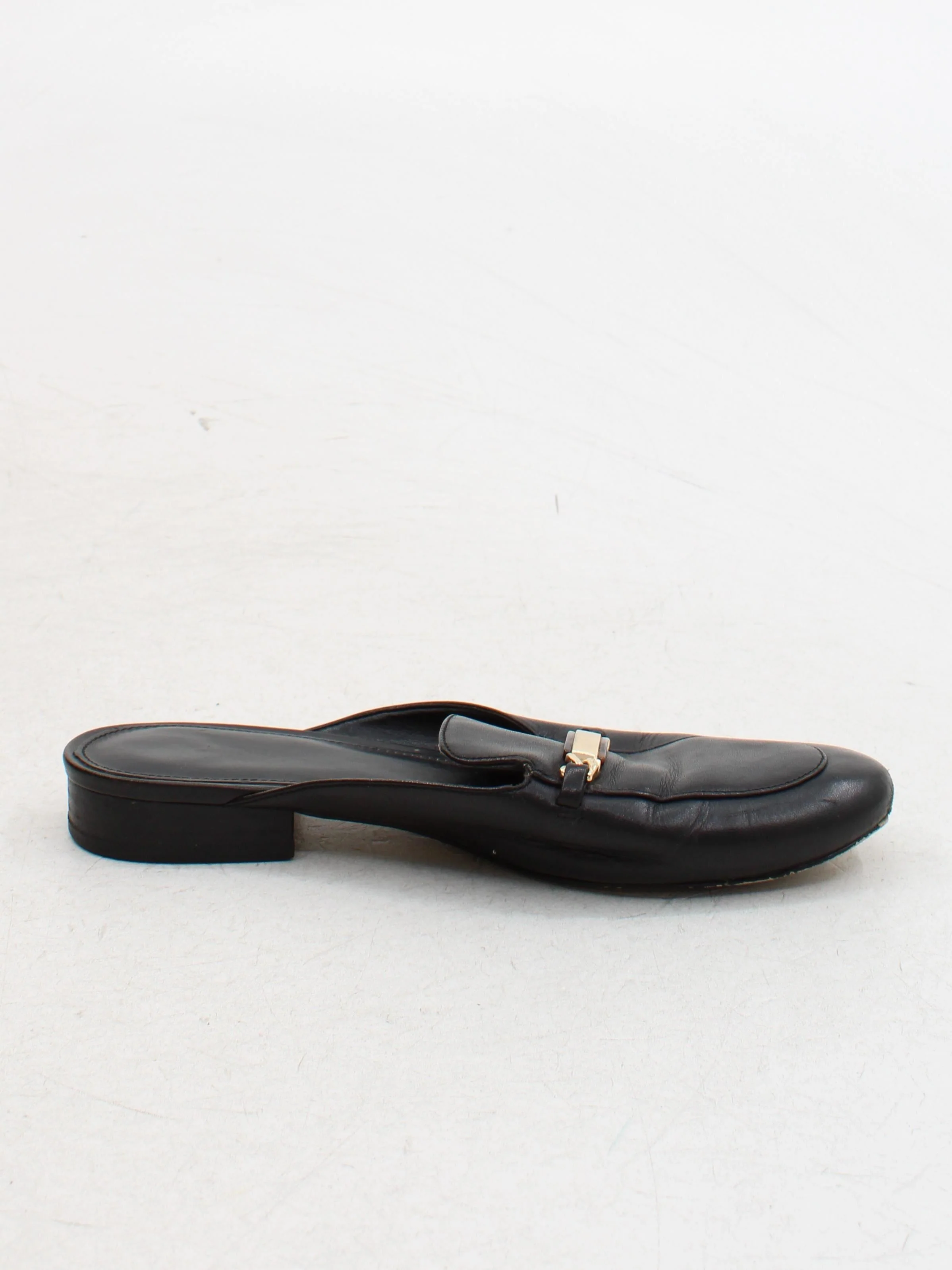 Michael Kors Women's Flat Shoes UK 7 Black 100% Leather Loafer - Image 5