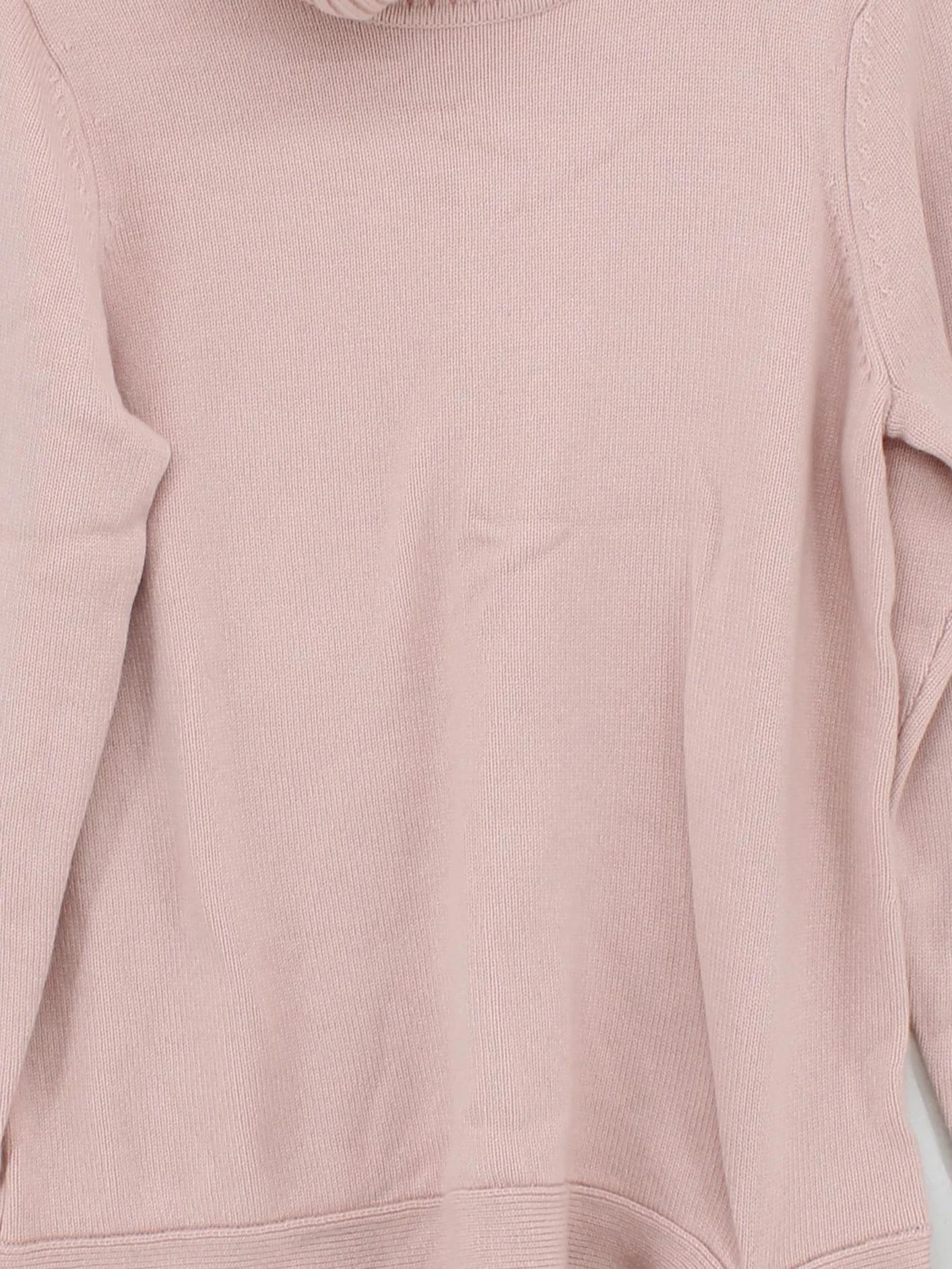Michael Kors Women's Jumper M Pink 100% Other High Neck Pullover - Image 3