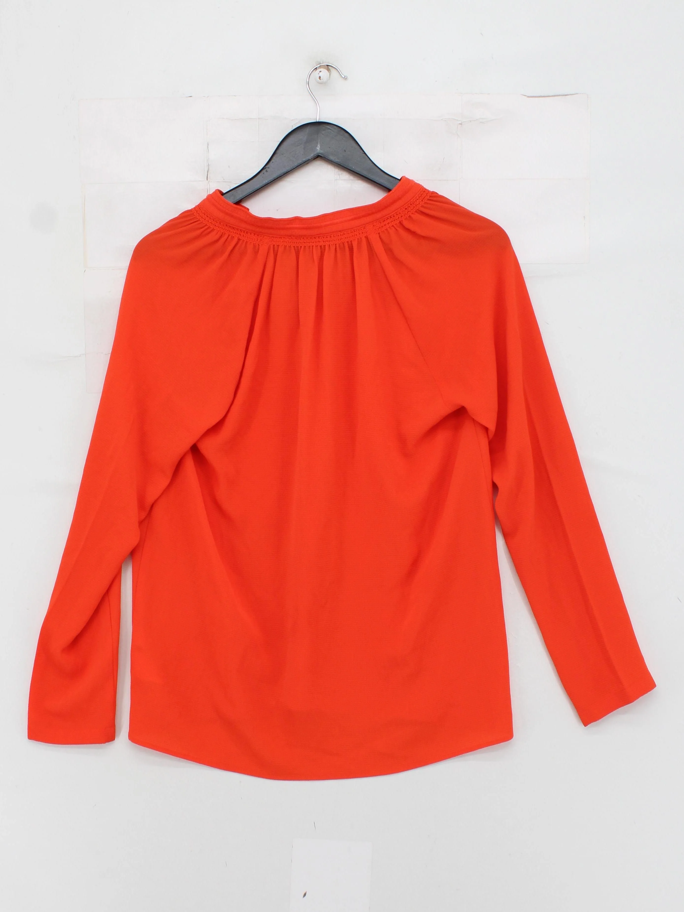 Michael Kors Women's Top S Orange Polyester with Elastane Basic - Image 2