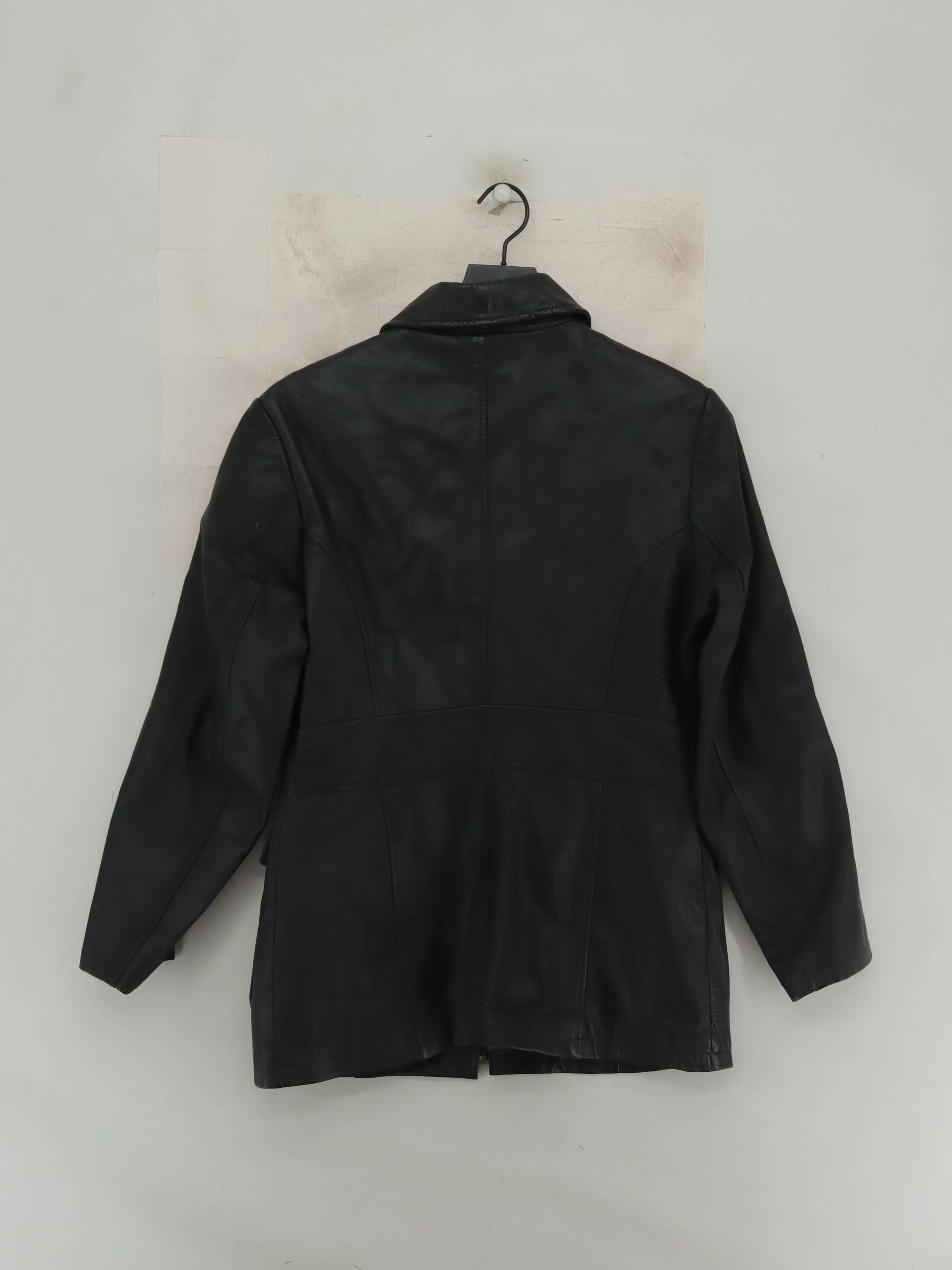 Milan Leather Motorcycle Jacket jacket black - Image 2