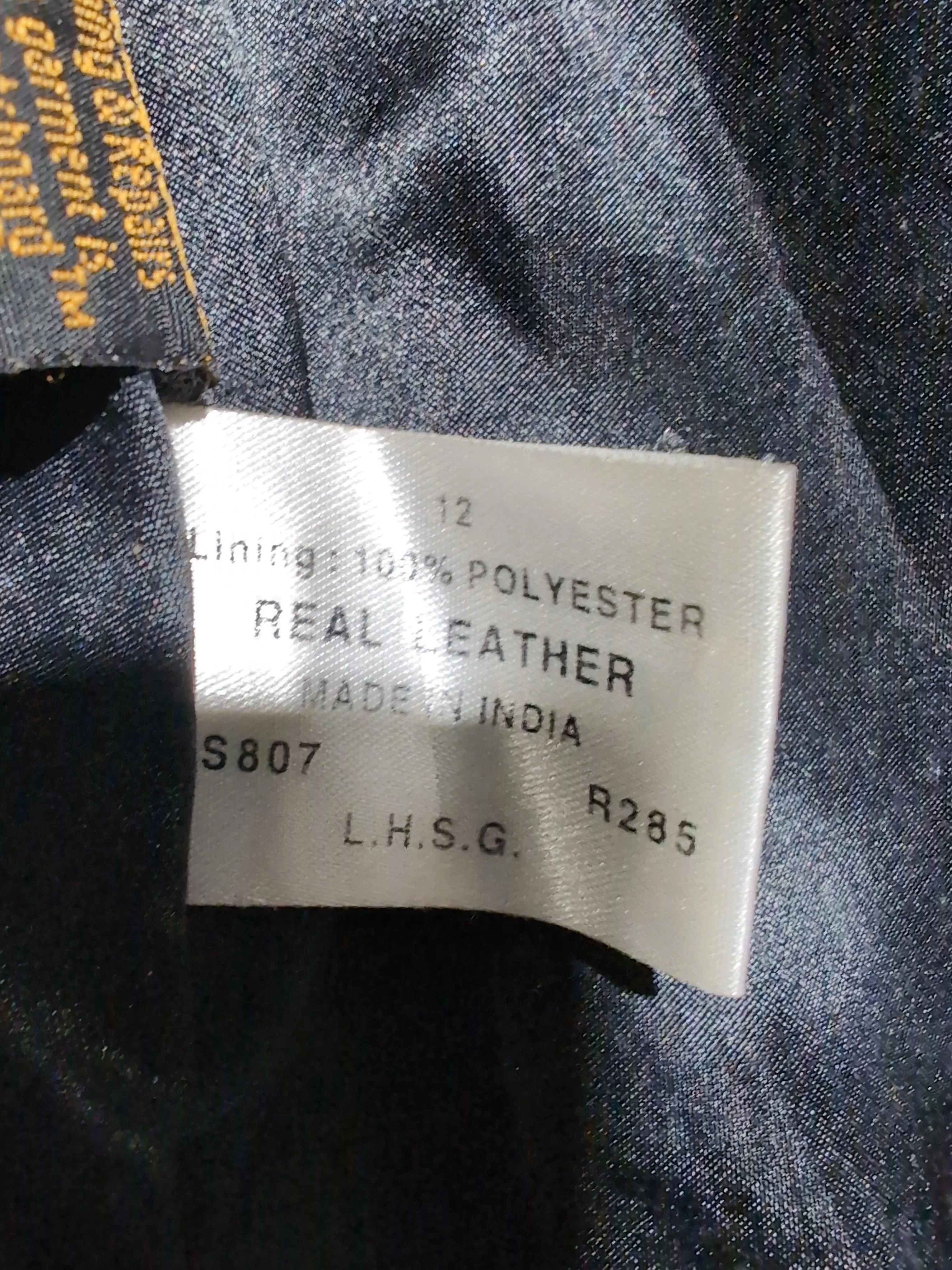 Milan Leather Motorcycle Jacket jacket black - Image 6