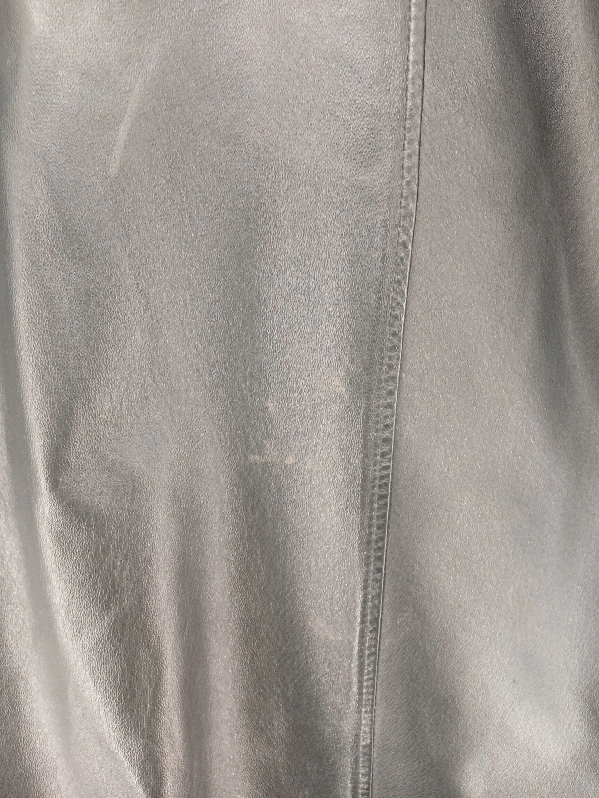 Milan Leather Motorcycle Jacket jacket black - Image 6