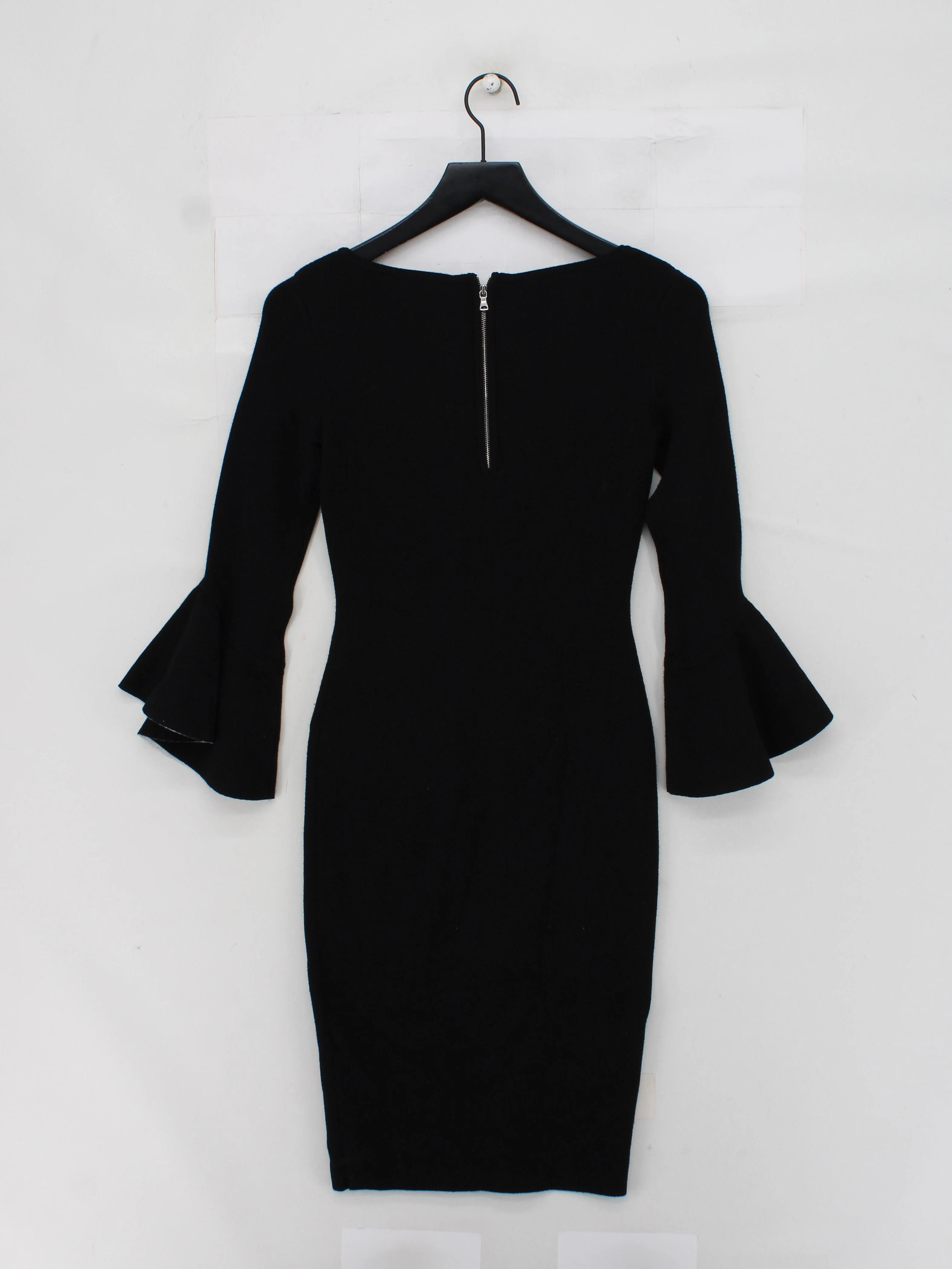 Milly Bodycon Midi Dress S in Black - Image 2