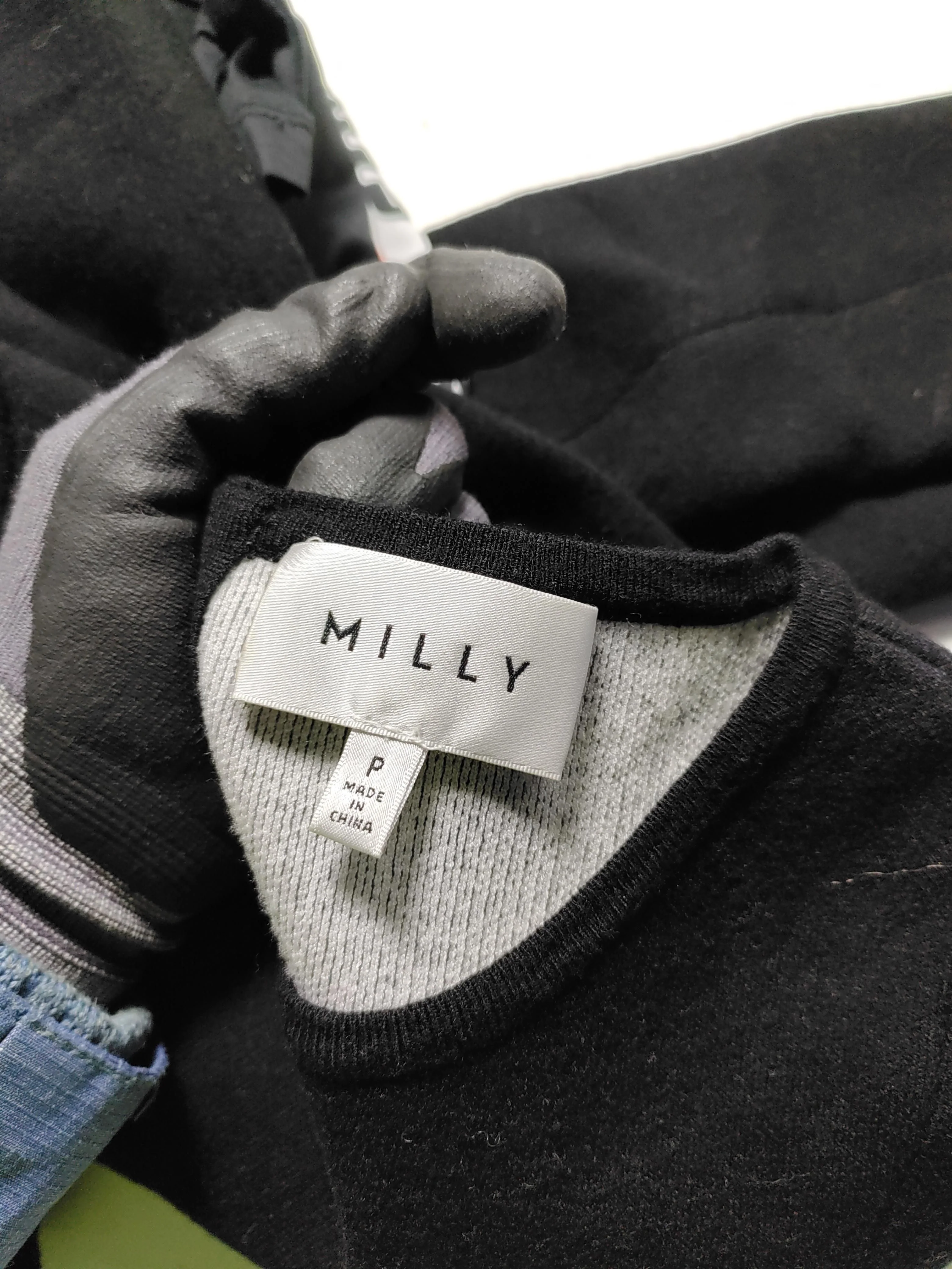 Milly Bodycon Midi Dress S in Black - Image 6