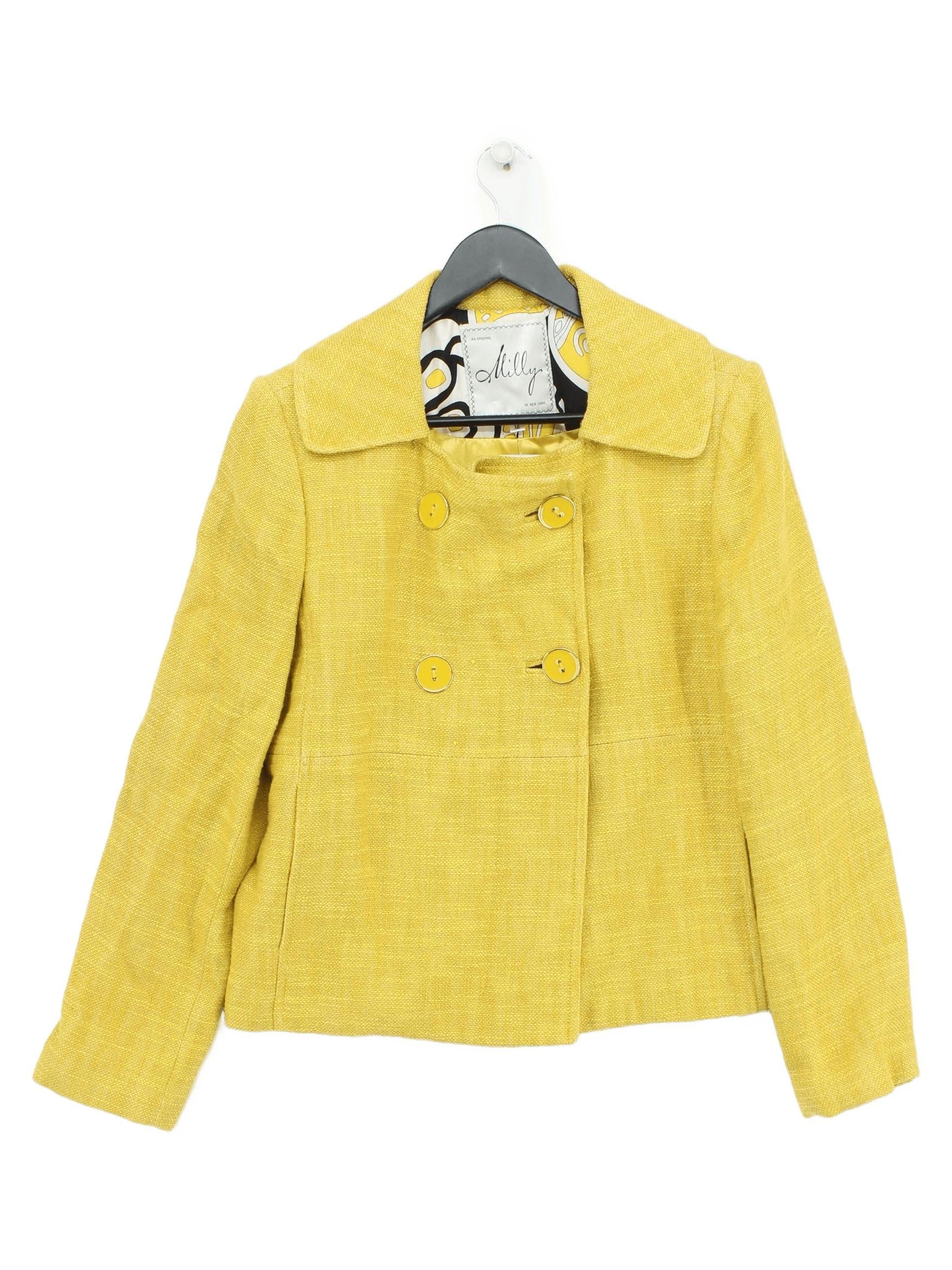 Milly Bomber Jacket jacket yellow